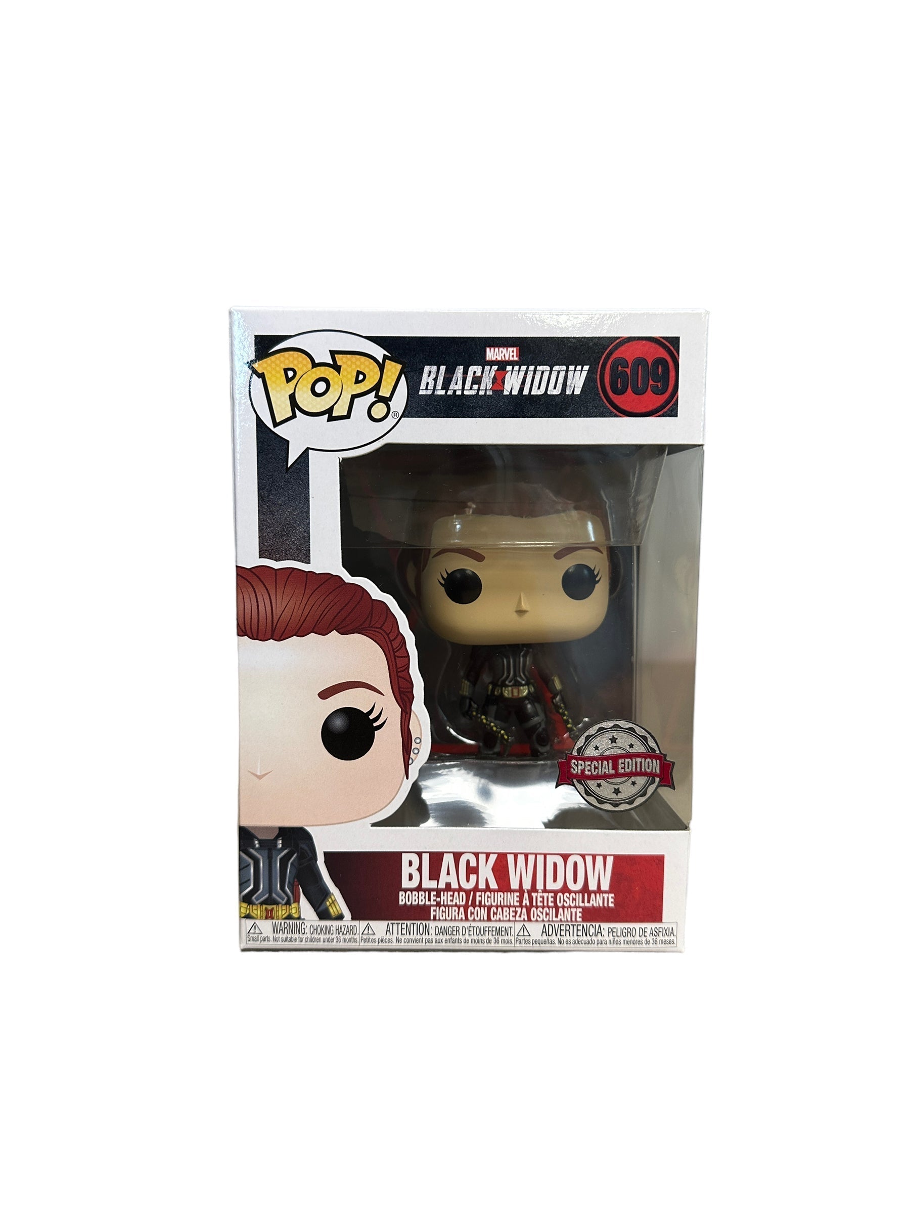 Black Widow #609 (Gray) Funko Pop! - Black Widow - Special Edition -