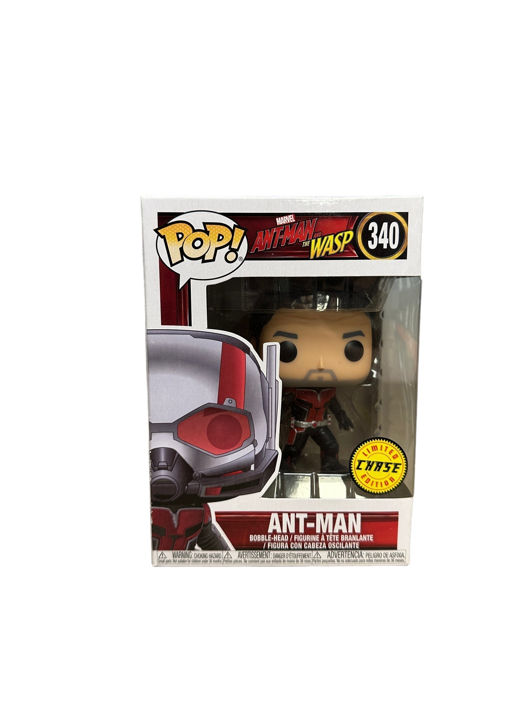 Ant-Man #340 (Unmasked Chase) Funko Pop! - Ant-Man and the Wasp - 2018 Pop! -