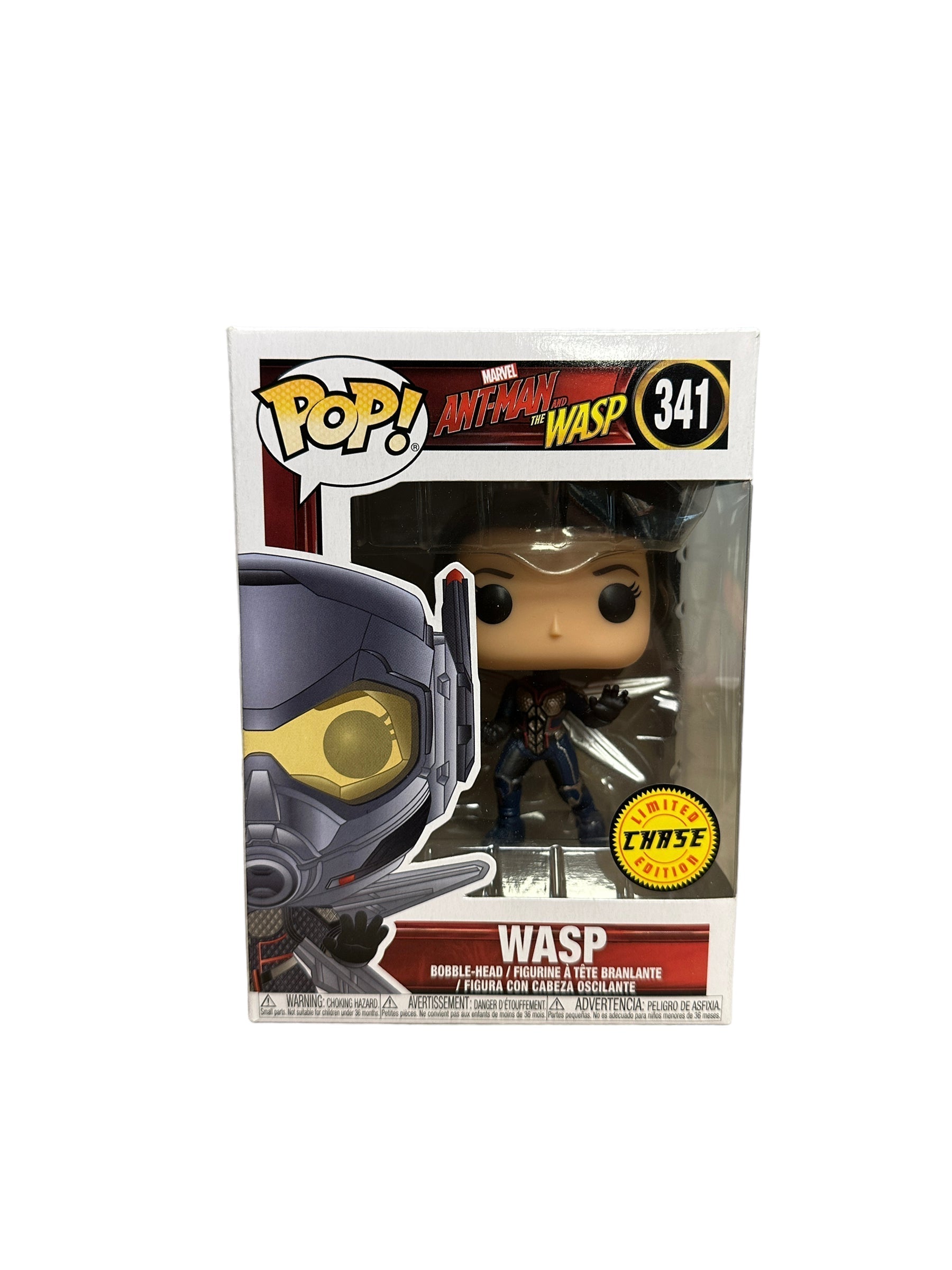 Wasp #341 (Unmasked Chase) Funko Pop! - Ant-Man and the Wasp - 2018 Pop! -