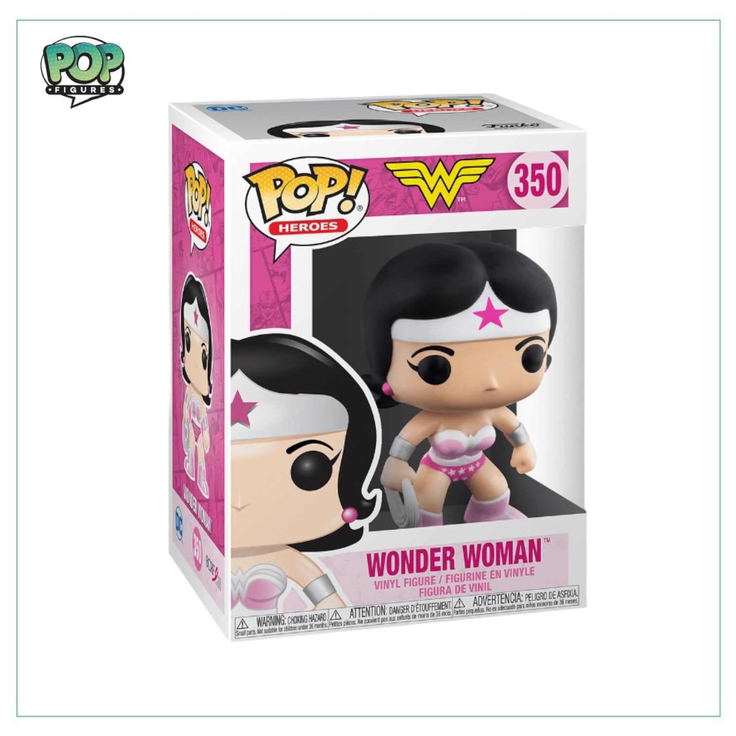 Wonder Woman #350 Funko Pop! - Breast Cancer Awareness Edition - DC