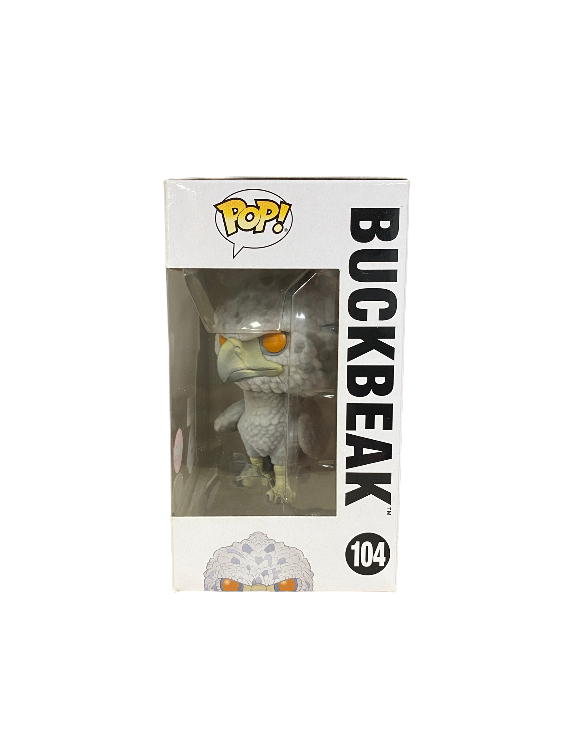 Buckbeak #104 (Yellow Eyes Flocked) Funko Pop! - Harry Potter - EMP Exclusive -