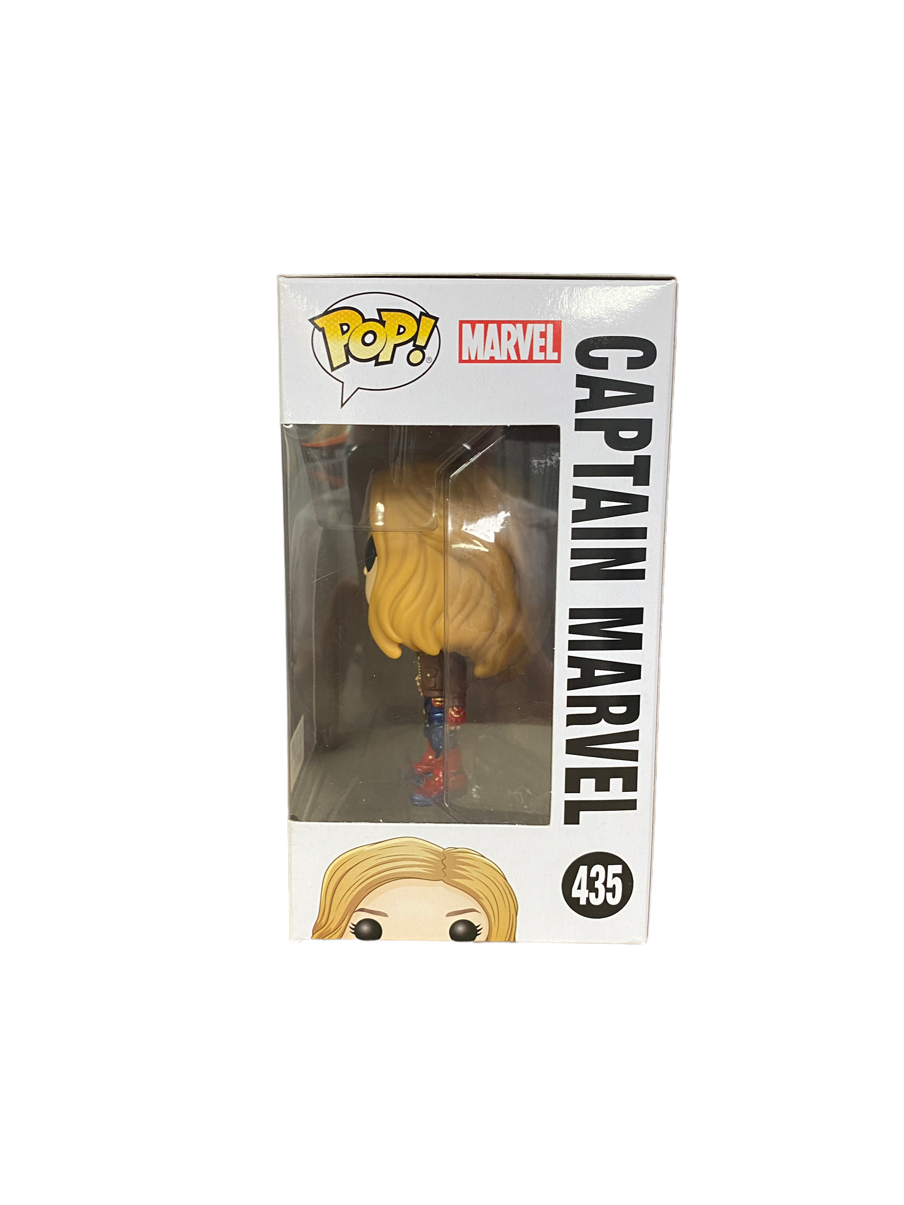 Captain Marvel #435 (w/ Jacket) Funko Pop! - Captain Marvel - Hot Topic Exclusive -