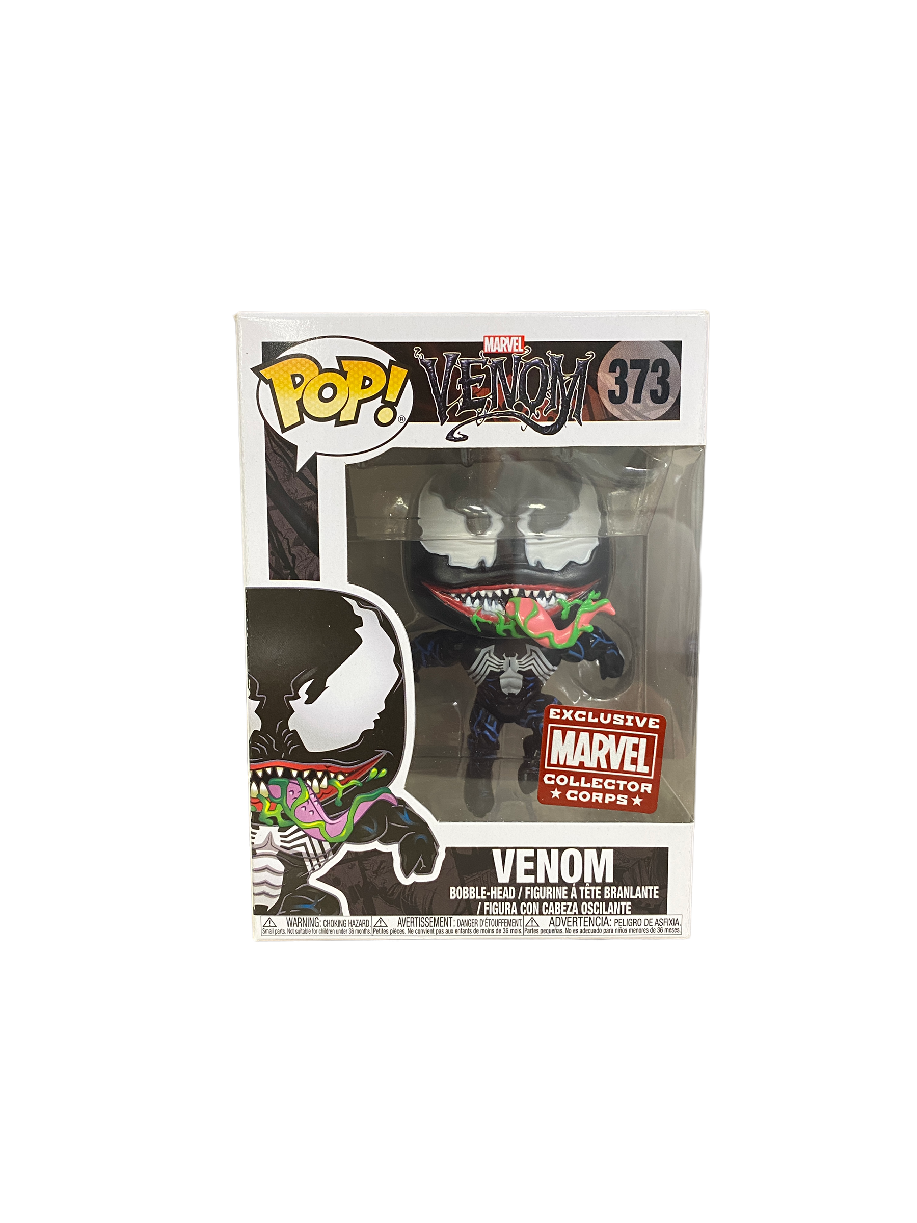 Venom #373 (Leaping) Funko Pop! - Venom - Marvel Collector Corps Exclusive -