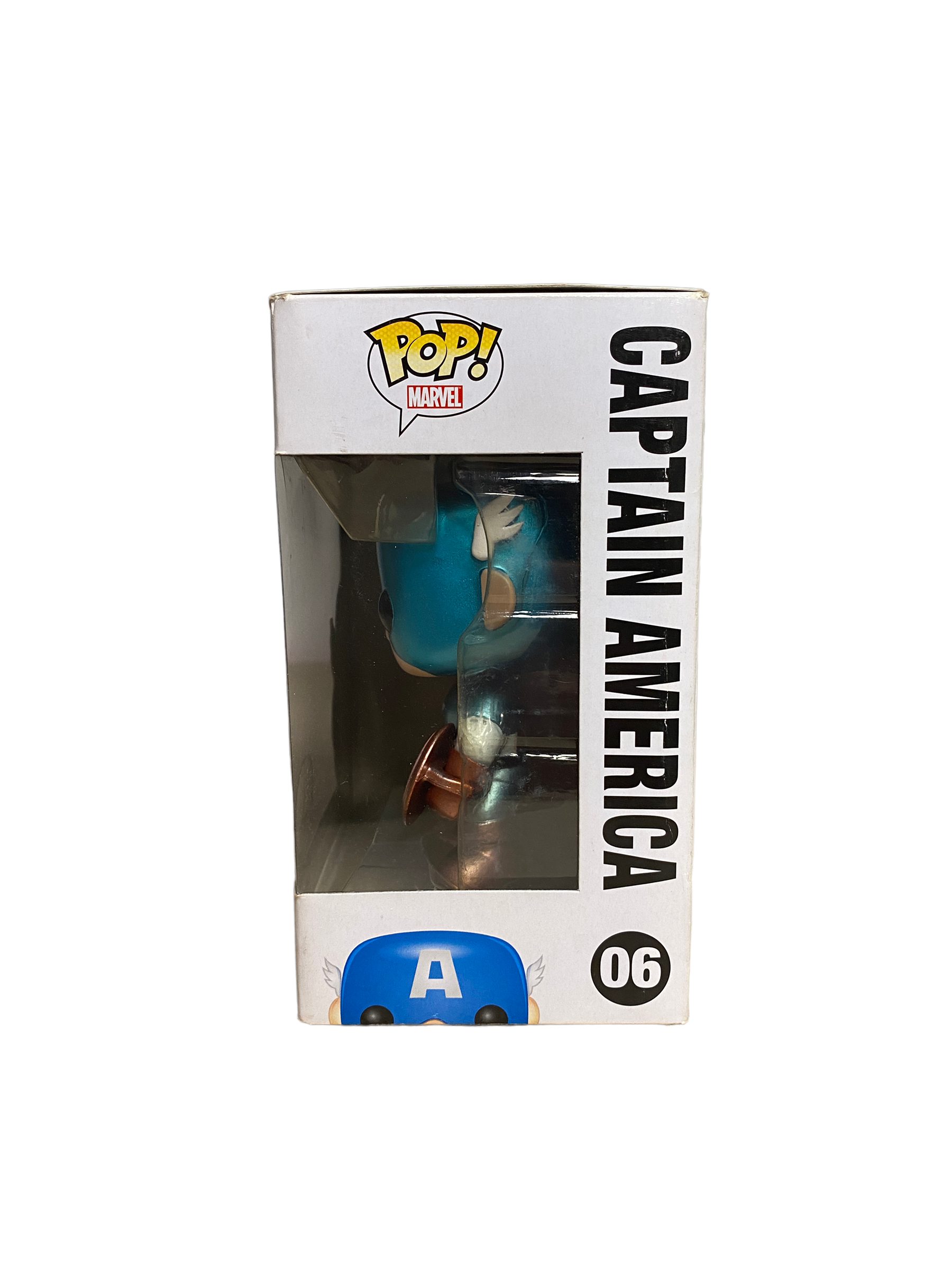 Captain America #06 (Metallic) Funko Pop! - Marvel Universe - SDCC 2011 Exclusive -