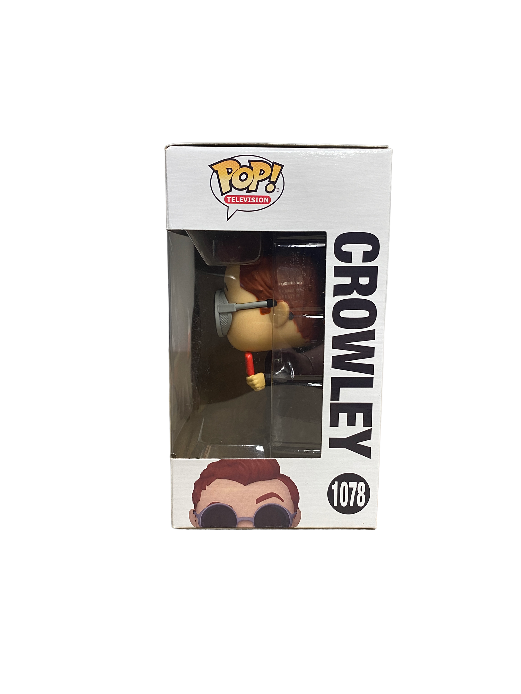 Crowley #1078 (w/ Ice Cream Chase) Funko Pop! - Good Omens -