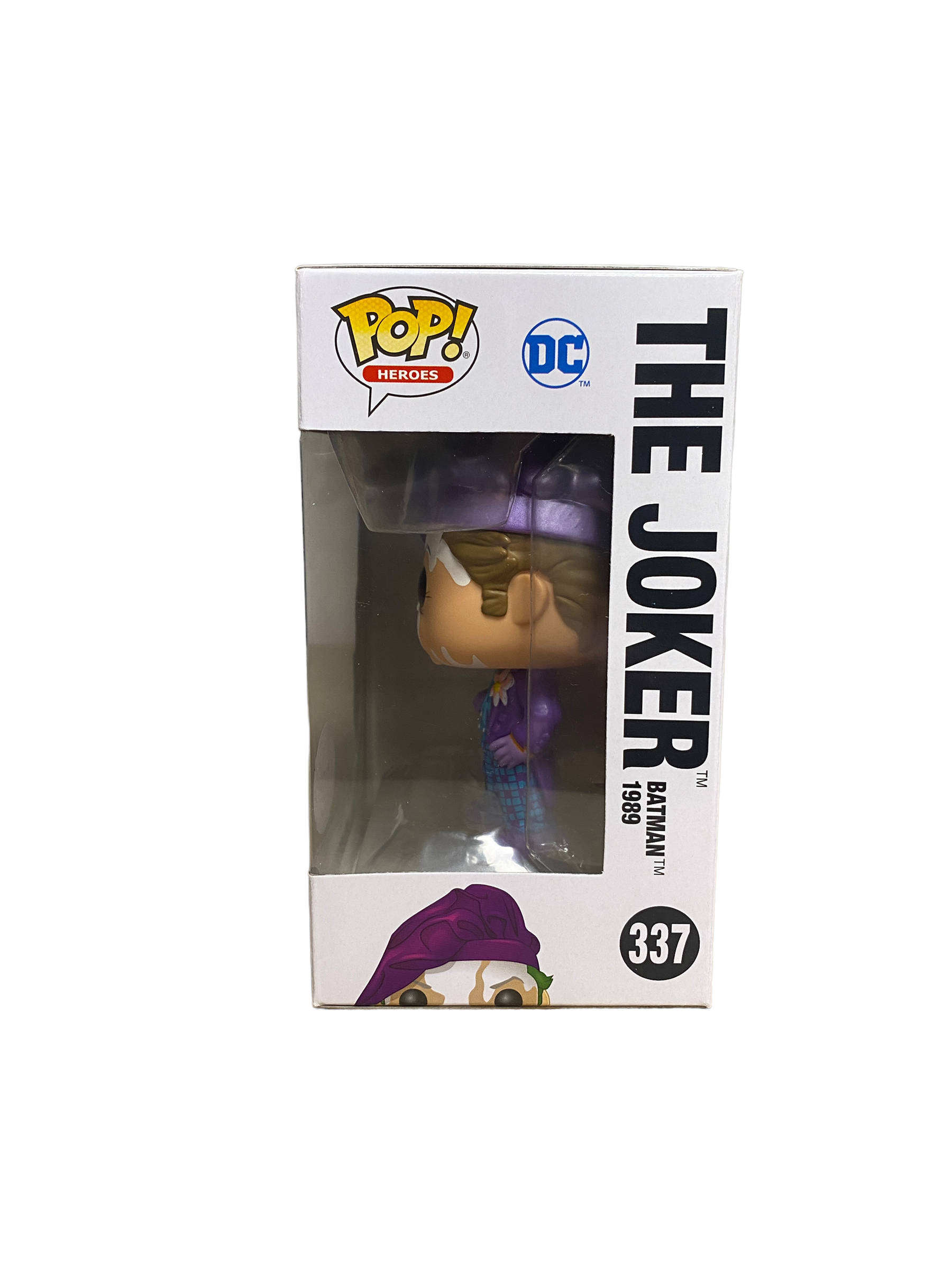 The Joker Batman 1989 #337 (w/ Beret Metallic Chase) Funko Pop! - Batman - 2021 Pop! -