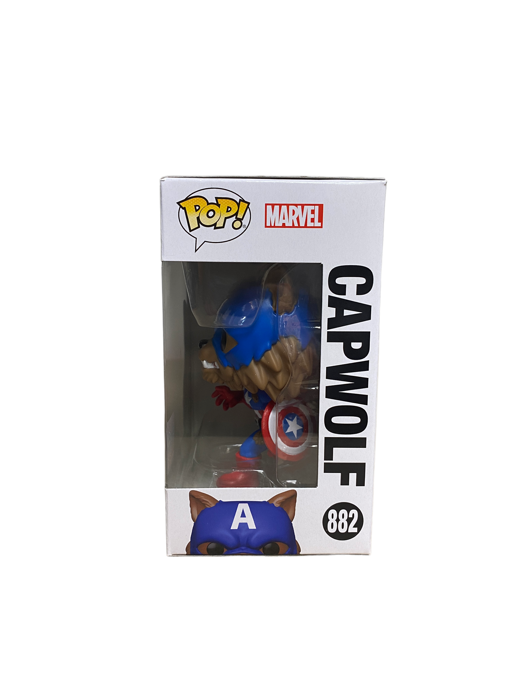 Capwolf #882 Funko Pop! - Marvel - Virtual Funkon 2021 Official Convention Exclusive -