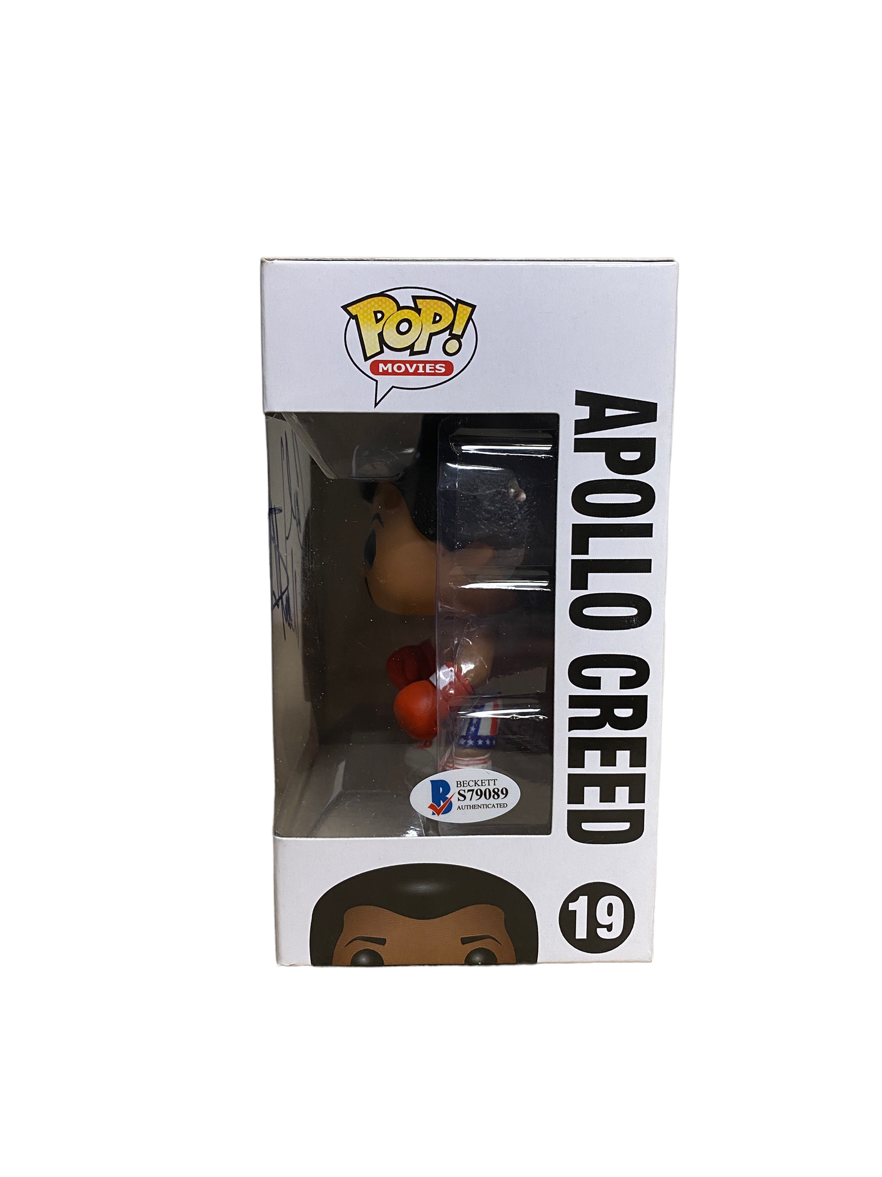 Carl Weathers Signed Apollo Creed #19 Funko Pop! - Rocky - 2012 Pop! -