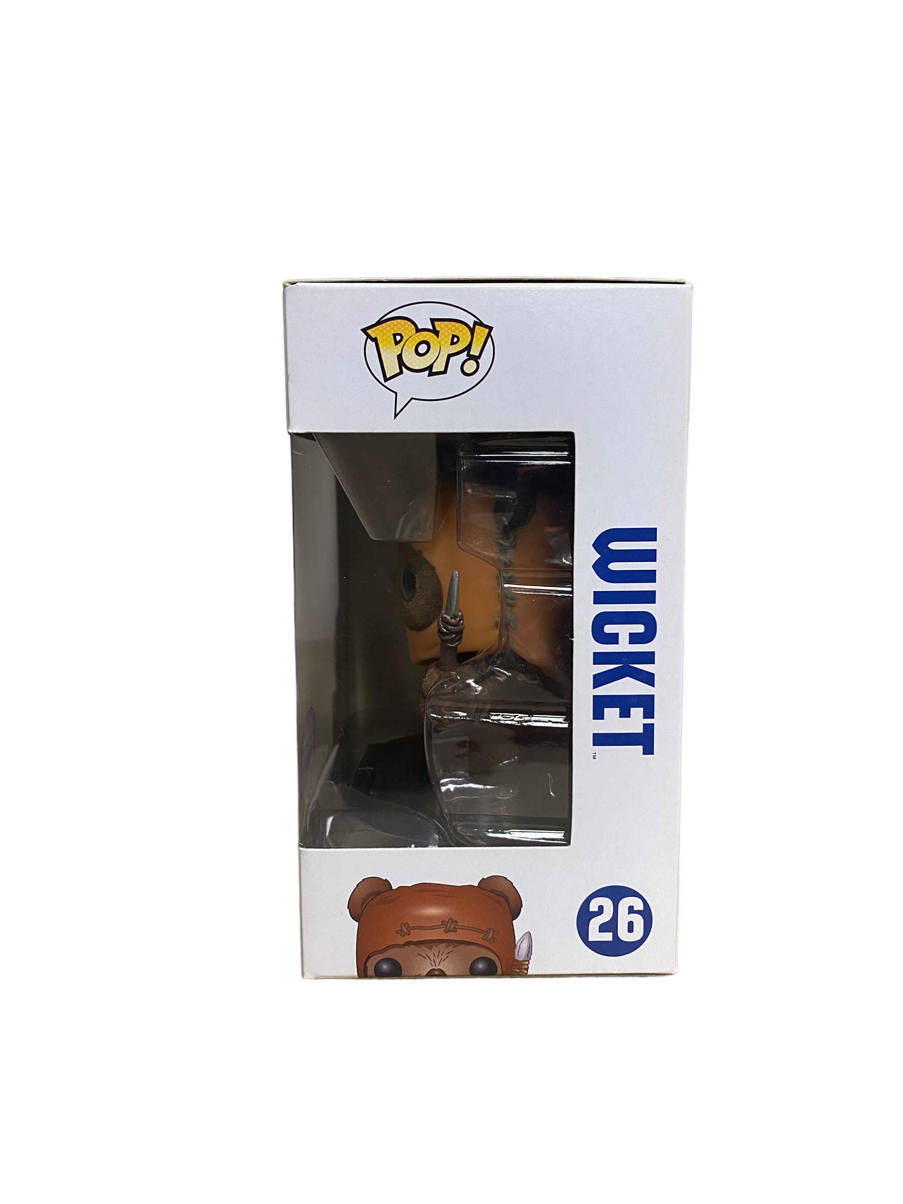 Wicket #26 (Flocked) Funko Pop! - Star Wars - Fugitive Toys Exclusive -