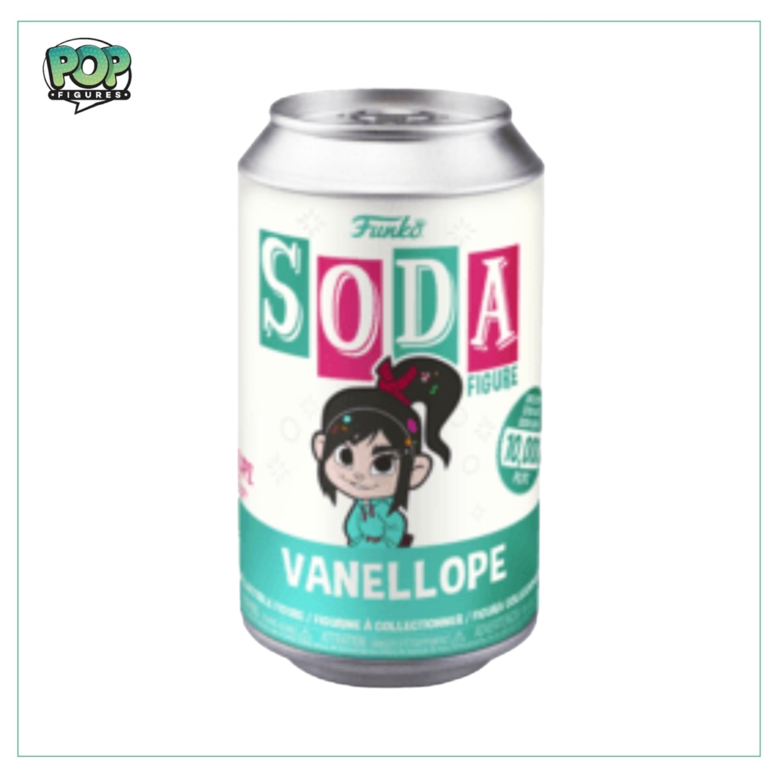 Vanellope Funko Soda Vinyl Figure! Disney - LE10000 Pcs - Chance Of Chase