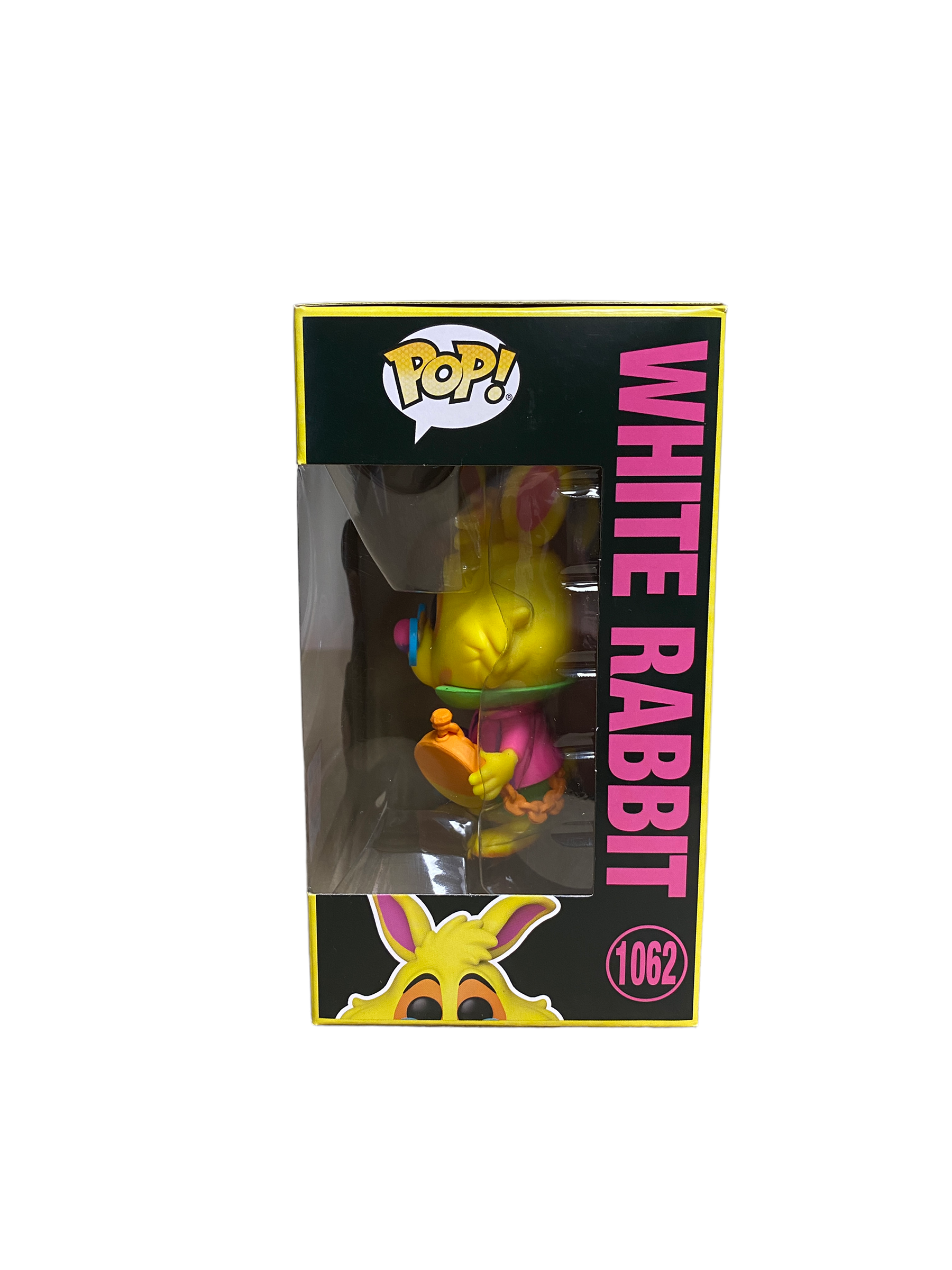 White Rabbit #1062 (Black Light) Funko Pop! - Alice in Wonderland - Virtual Funkon 2021 Shared Exclusive -