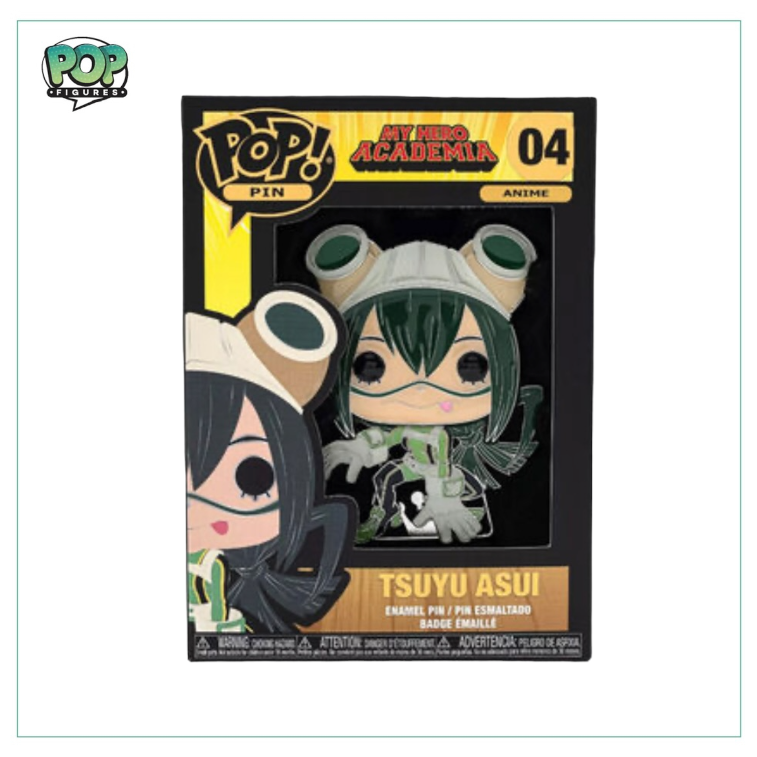 Tsuyu Asui #04 Funko Enamel Pin! My Hero Academia