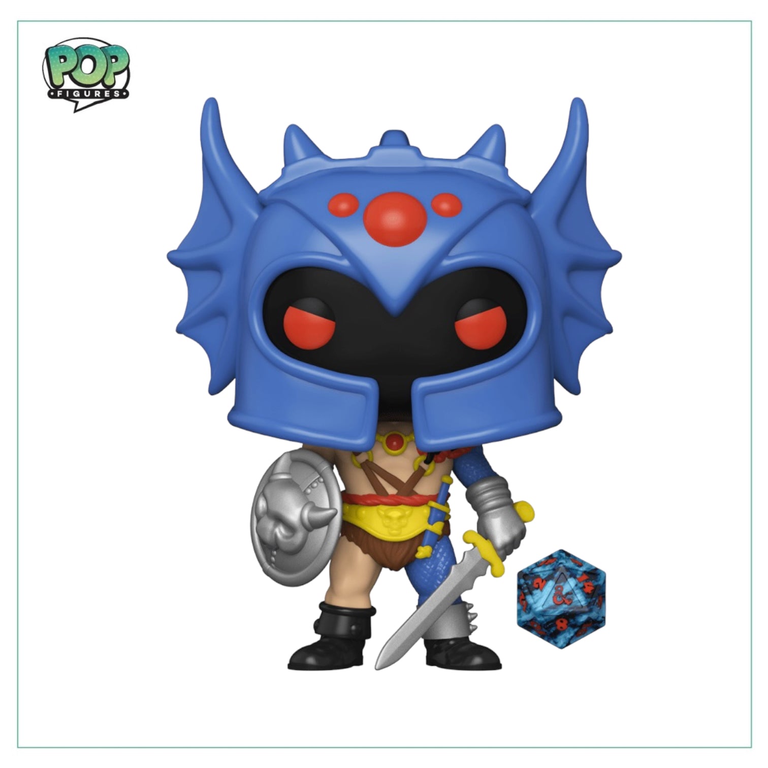 Warduke #847 Funko Pop! - Dungeons & Dragons - GameStop Exclusive - D20 Included