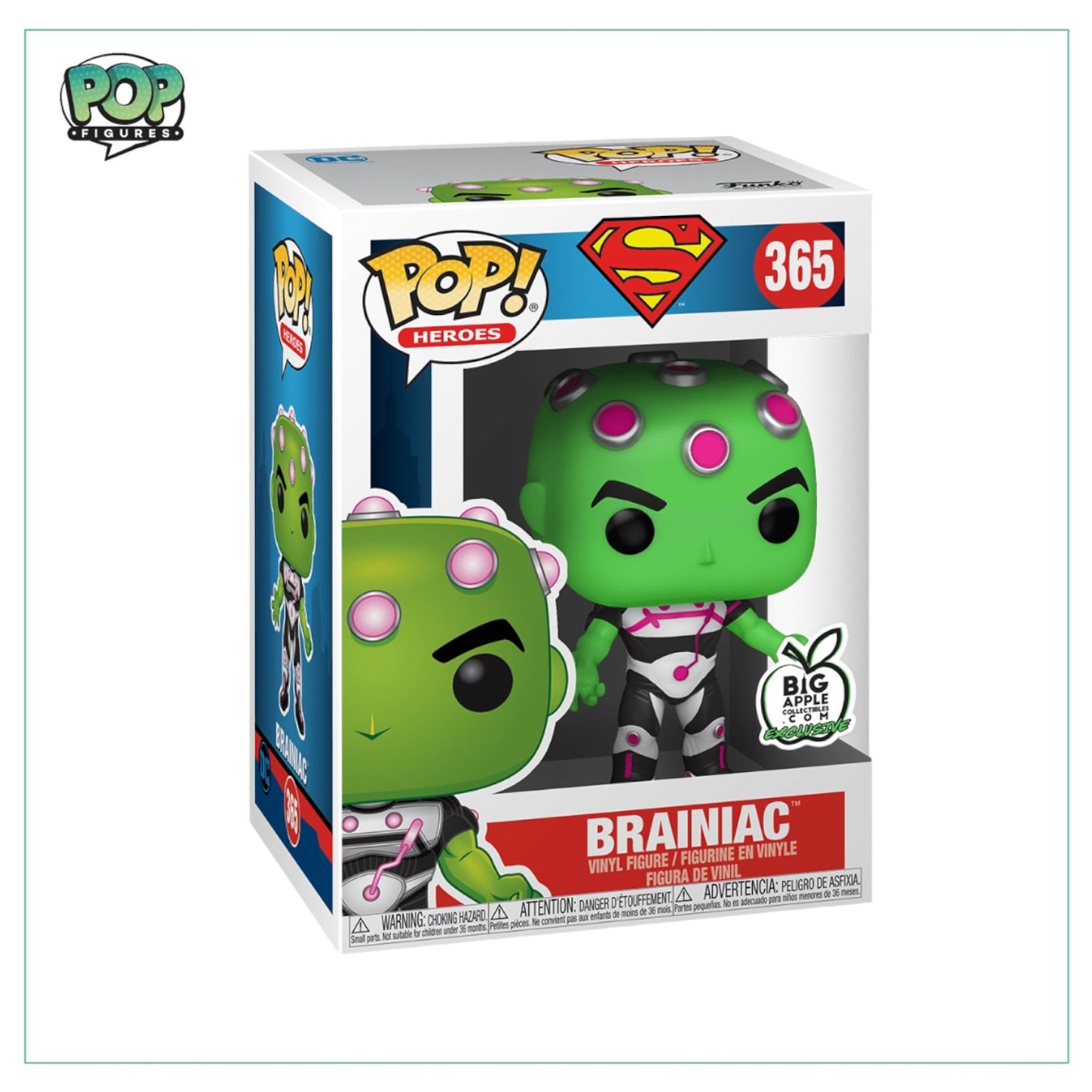 Braniac #365 Funko Pop! Superman - Big Apple Exclusive