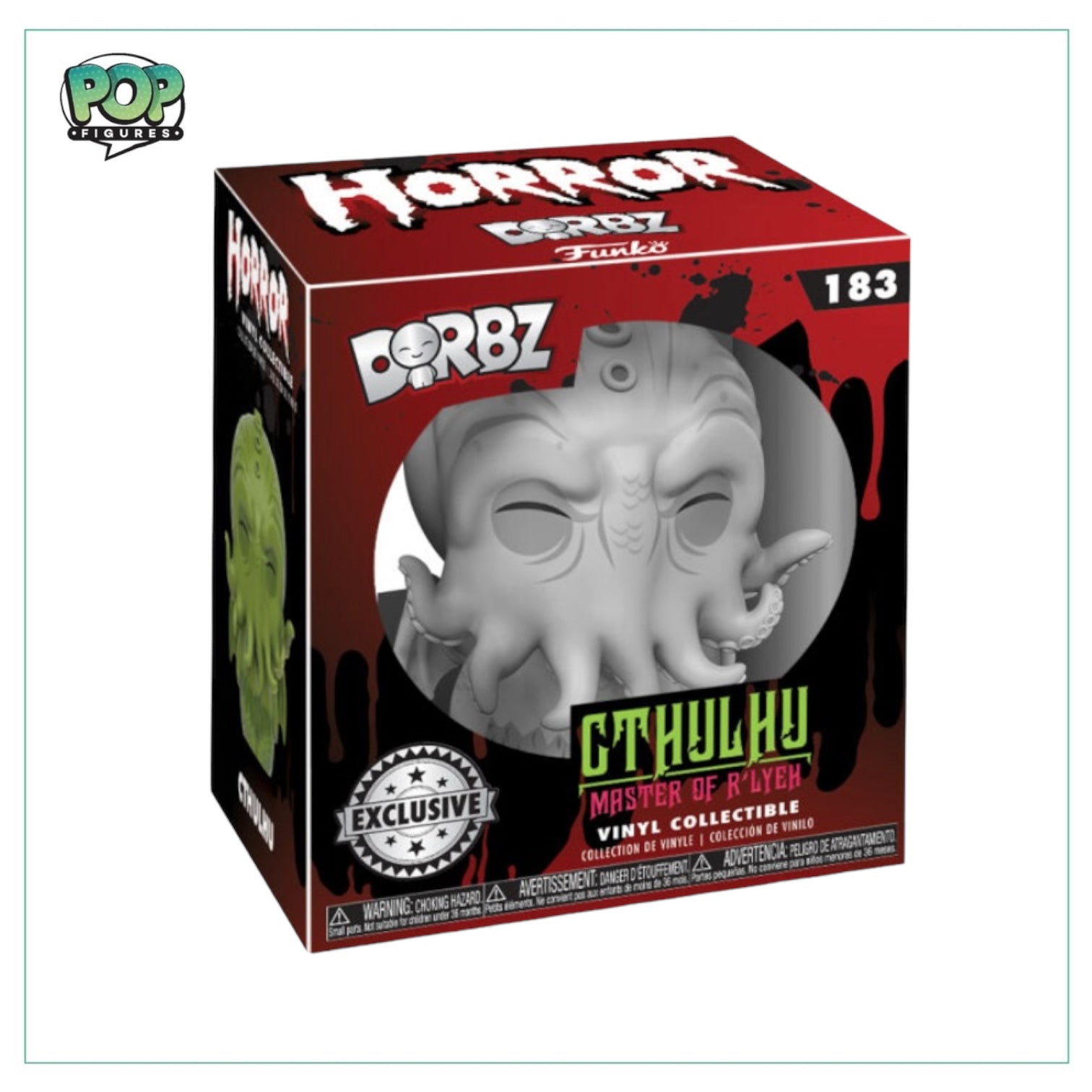 Cthulhu (Grey) #183 Dorbz! Master Of R'Lyeh, Exclusive