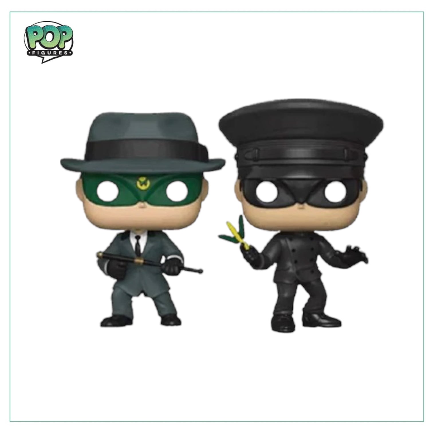 The Green Hornet & Kato Deluxe Funko 2 Pack! - The Green Hornet - 2018 SDCC Shared Exclusive