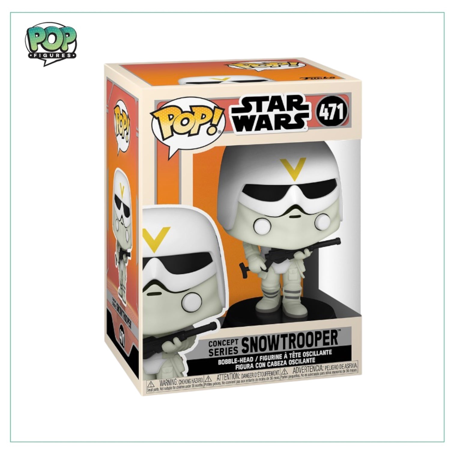 Snowtrooper #471 Funko Pop! - Star Wars Concept