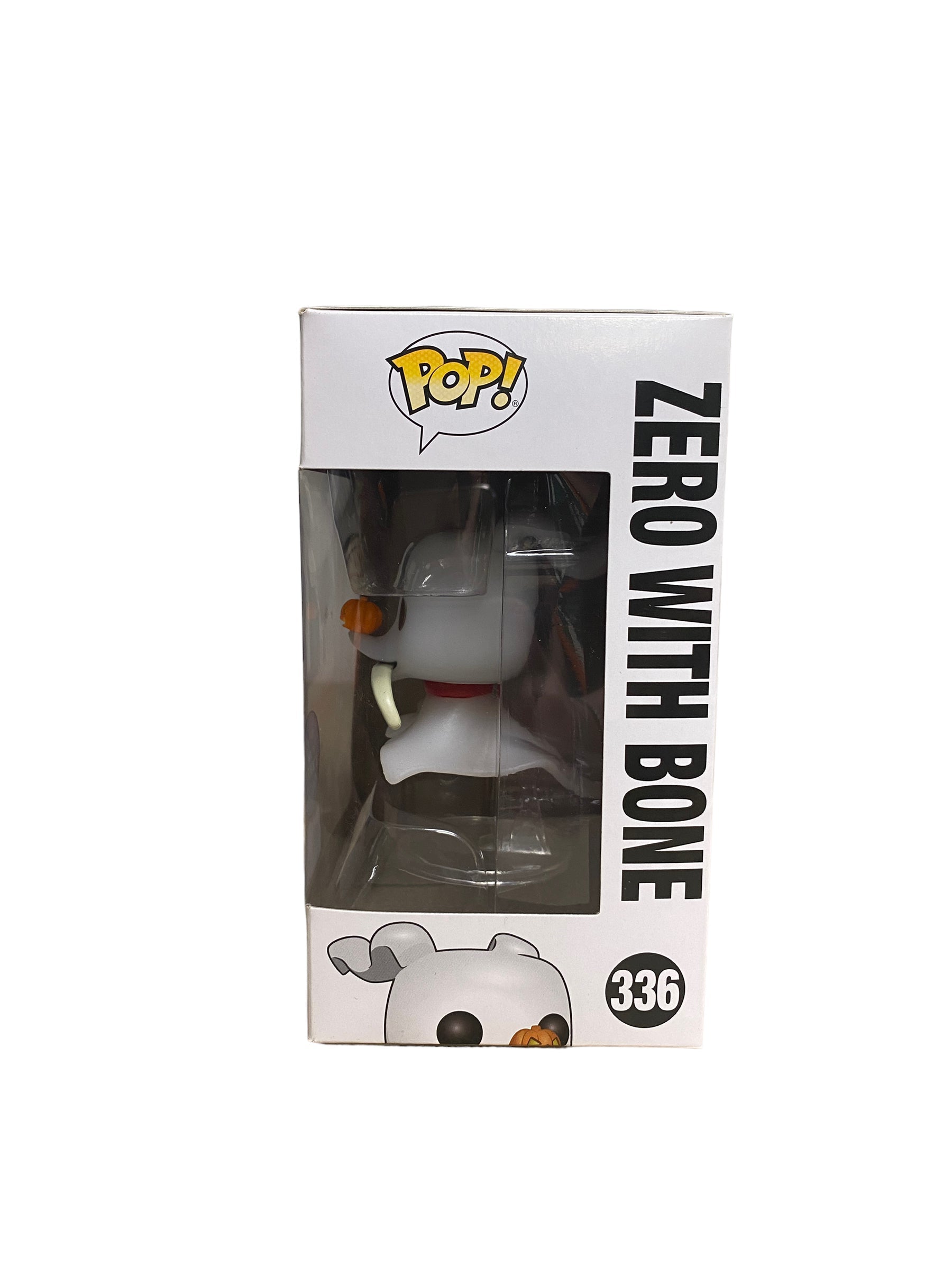 Zero With Bone #336 (Glow Chase) Funko Pop! - The Nightmare Before Christmas -