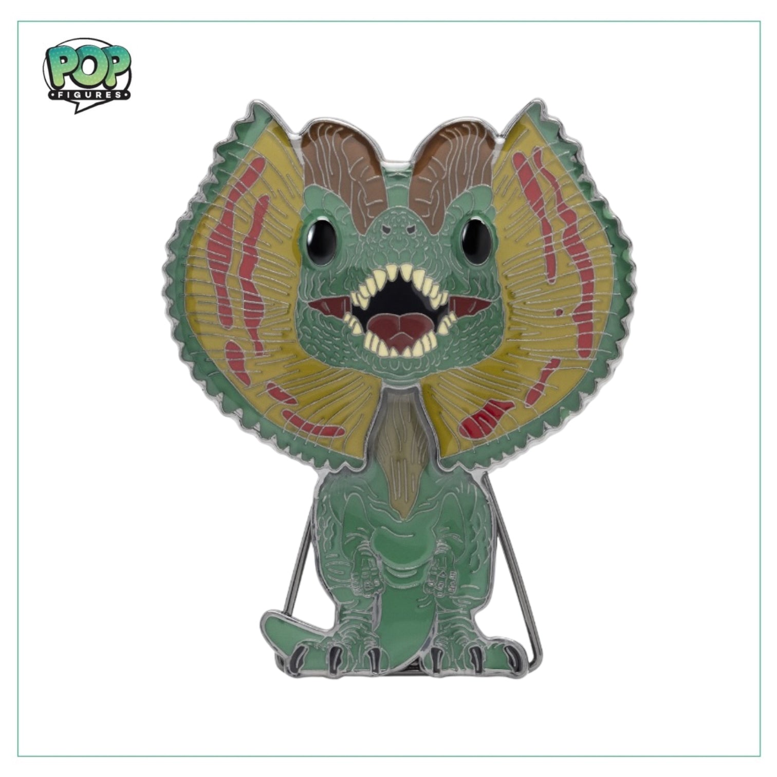 Dilophosaurus #SE Funko Enamel Pop Pin - Jurassic Park