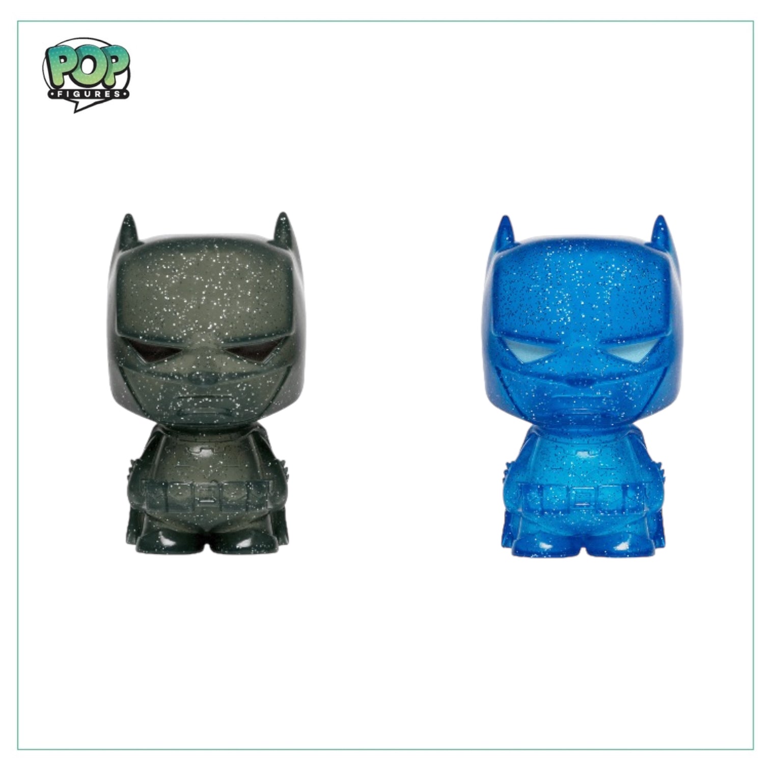 Batman Funko Hikari 2 Pack! - DC - Black and Blue - LE2500pcs