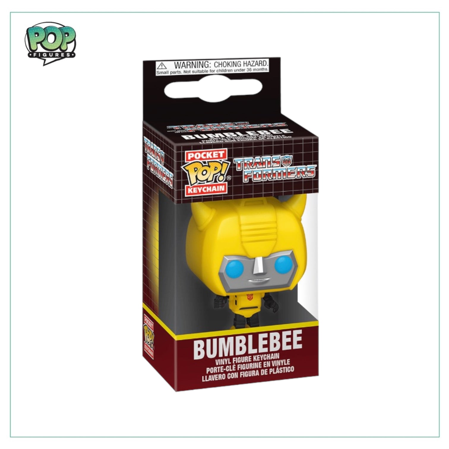 Bumblebee Pocket Pop! Keychain - Transformers - Retro Toys