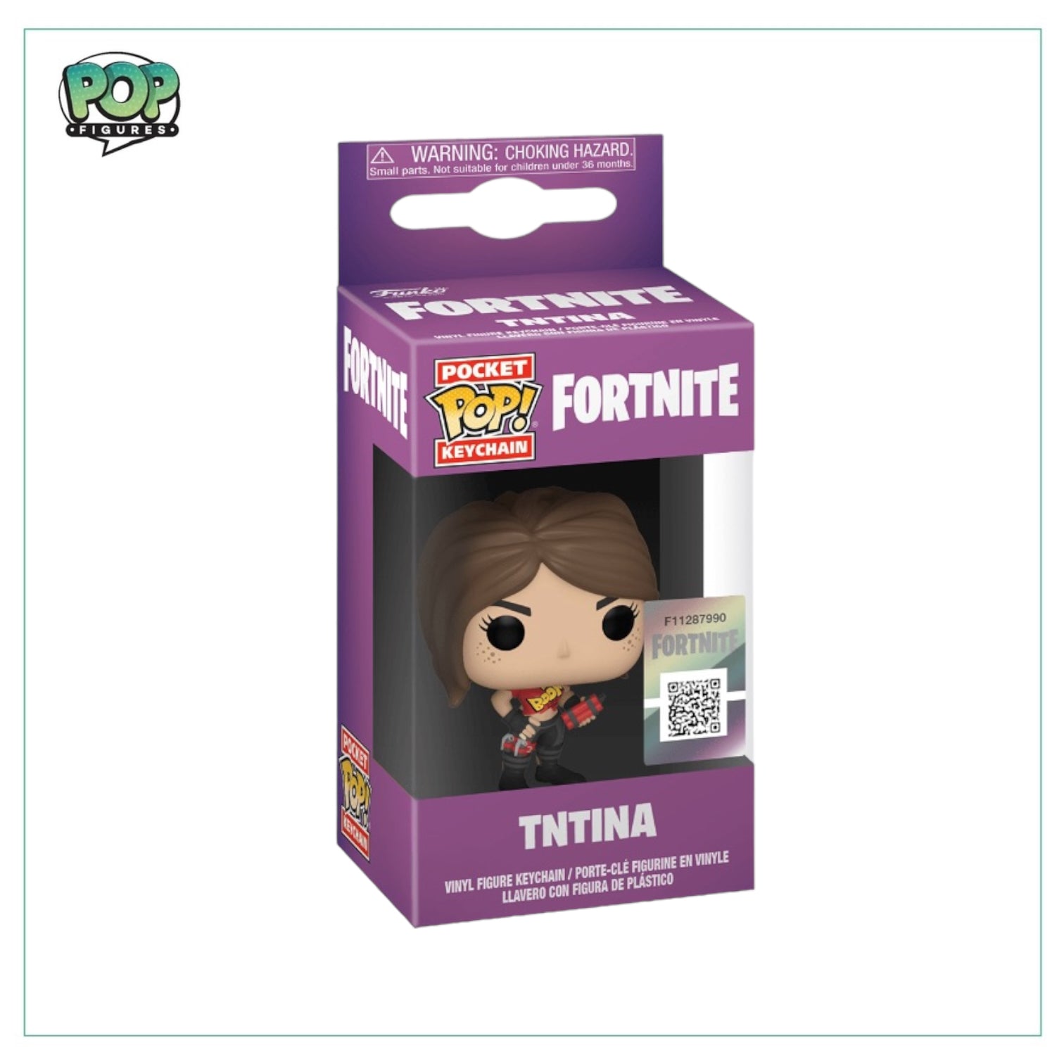 Tntina Pocket Pop Keychain! - Fortnite