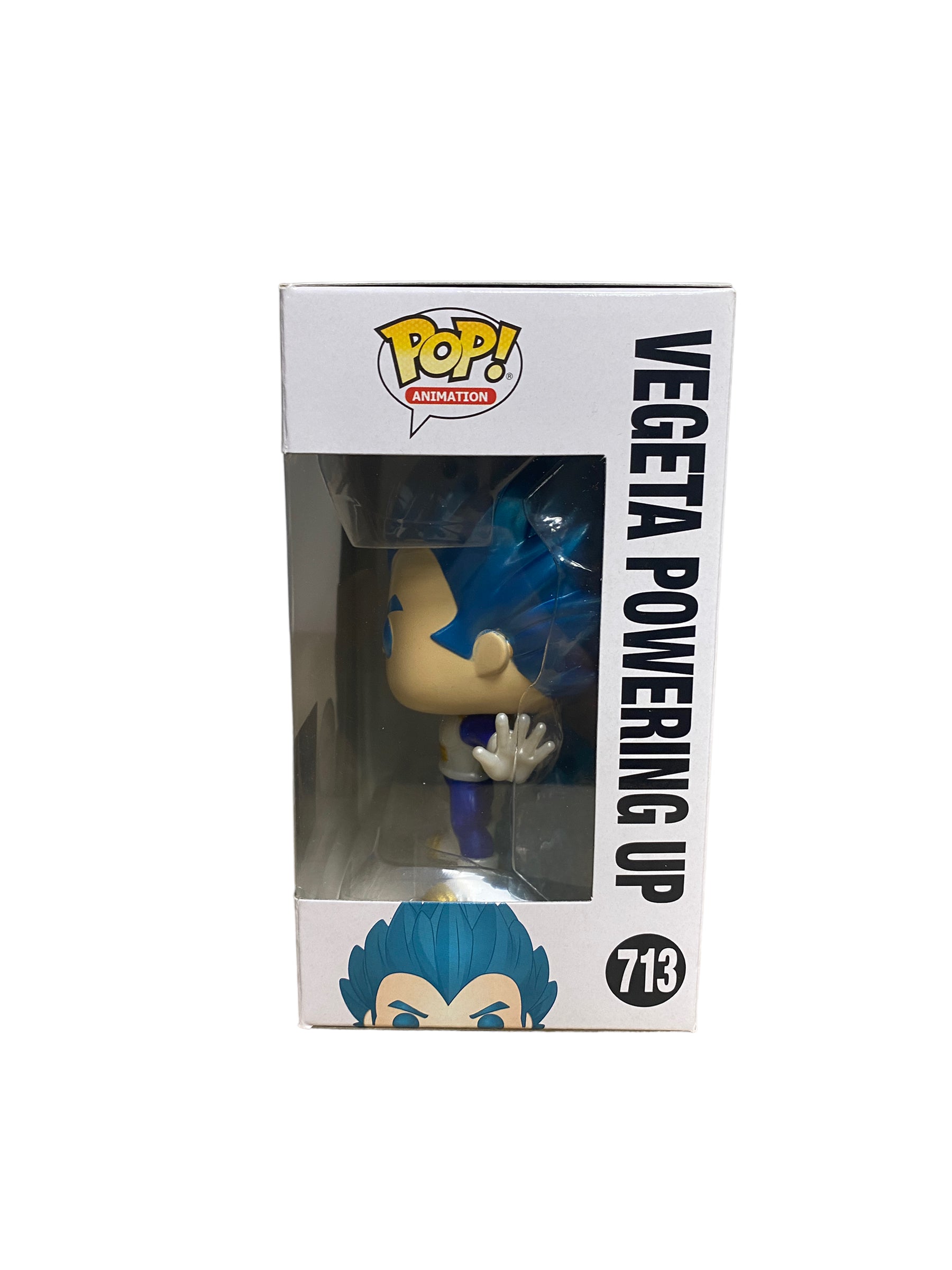 Vegeta Powering Up #713 (Metallic Chase) Funko Pop! - Dragon Ball Super - Chalice Collectibles Exclusive -