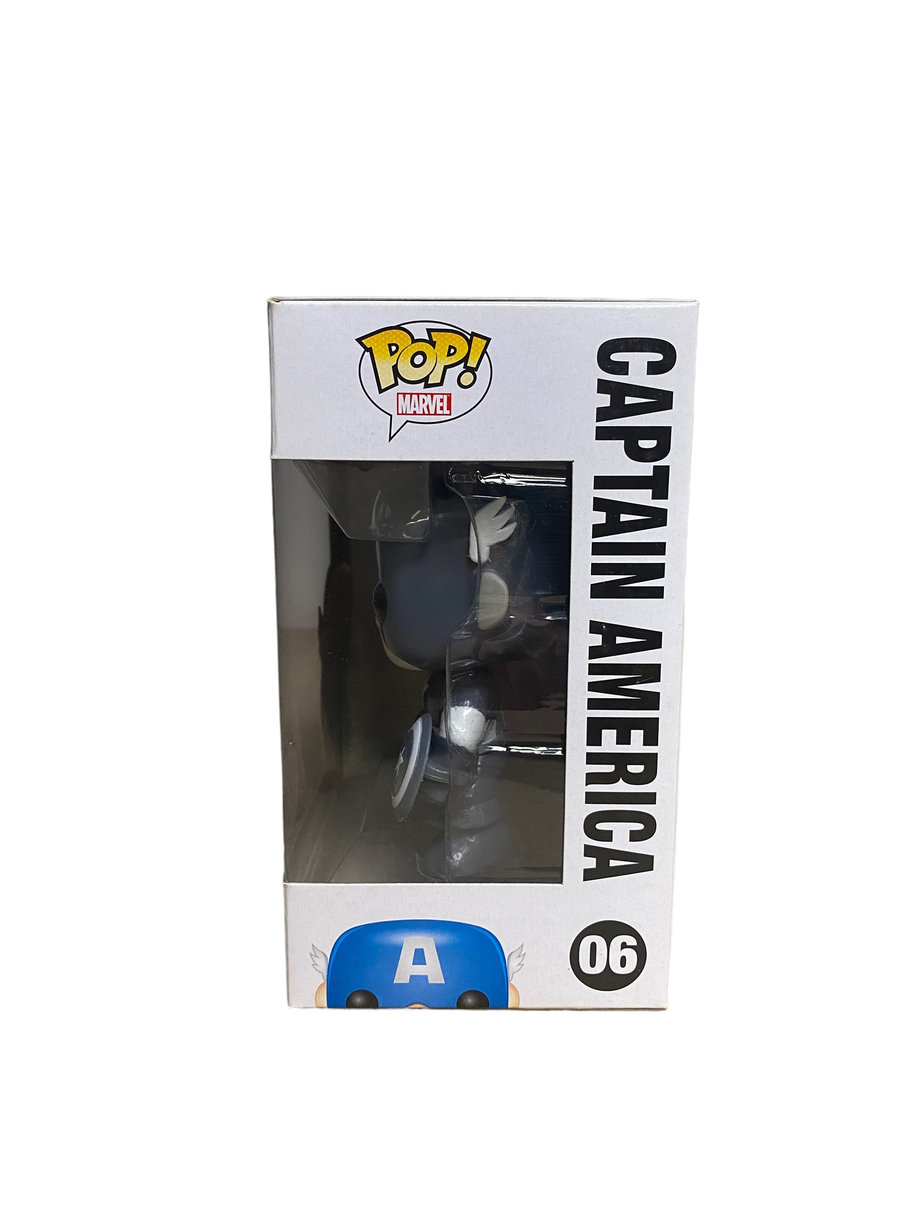 Captain America #06 (Black and White) Funko Pop! - Marvel Universe - Gemini Collectibles Exclusive