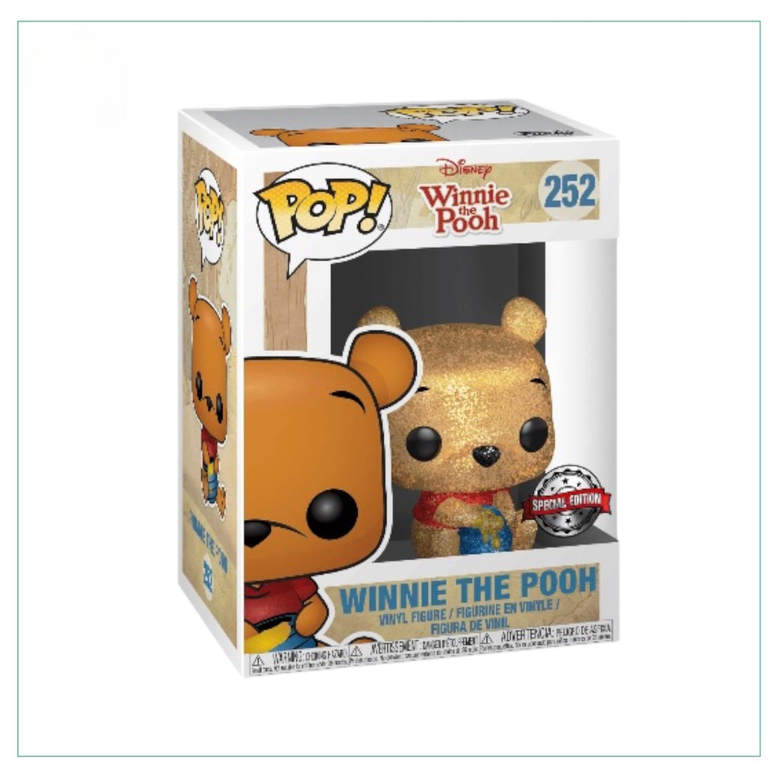 Winnie The Pooh #252 Funko Pop - Winnie the Pooh - Special Edition - Diamond Collection