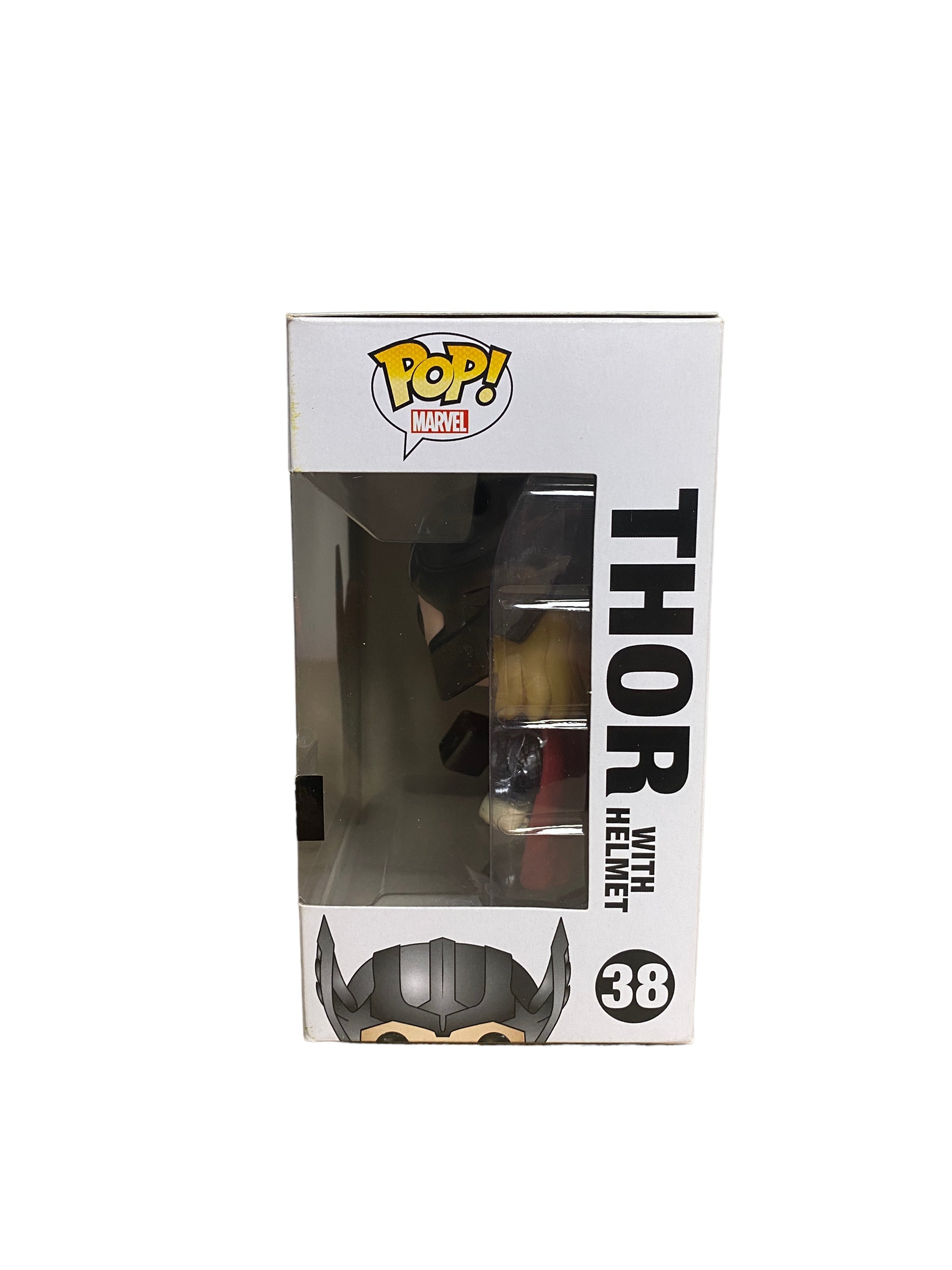 Thor with Helmet #38 Funko Pop! - Thor the Dark World - 2013 Pop! - Hot Topic Exclusive -