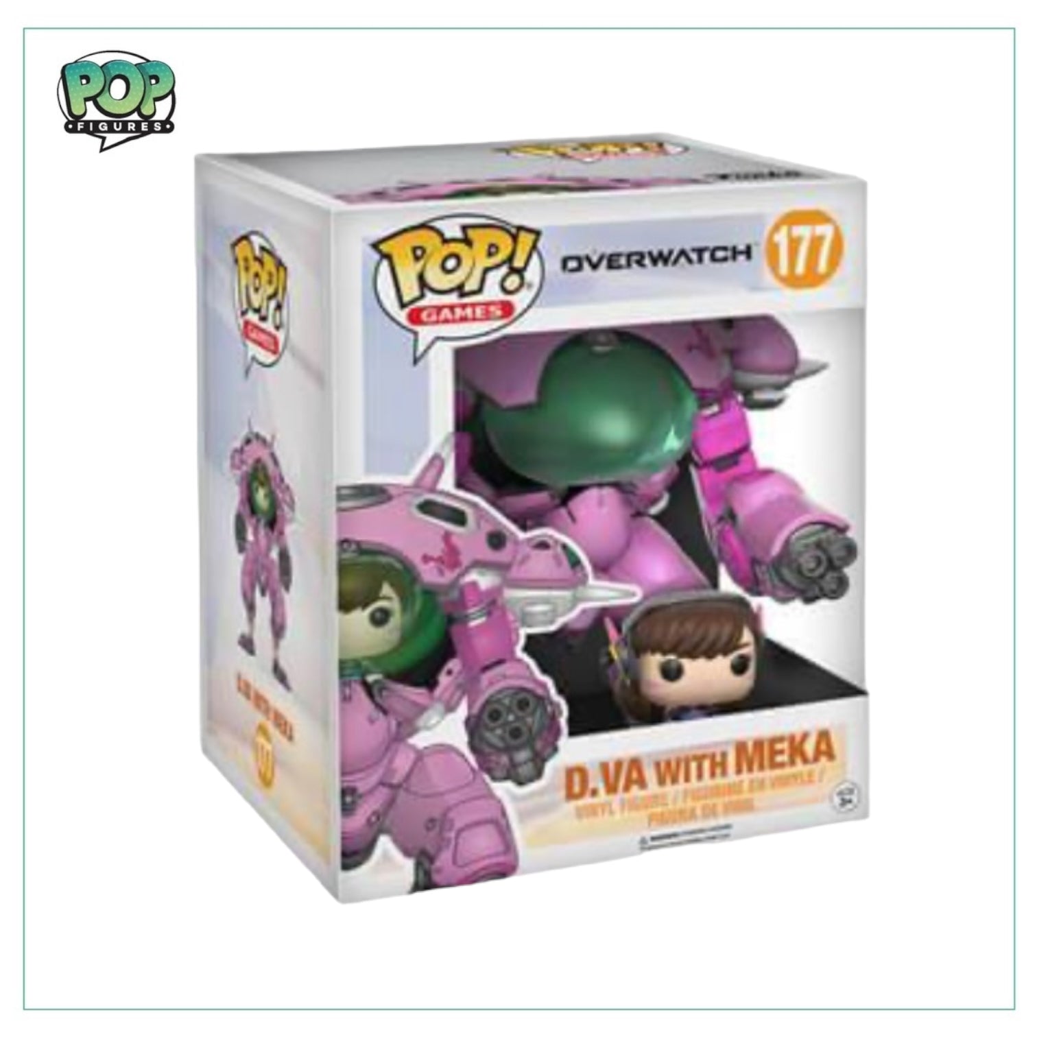 D.VA with Meka #177 Deluxe Funko Pop! - OverWatch - 2017 Pop -