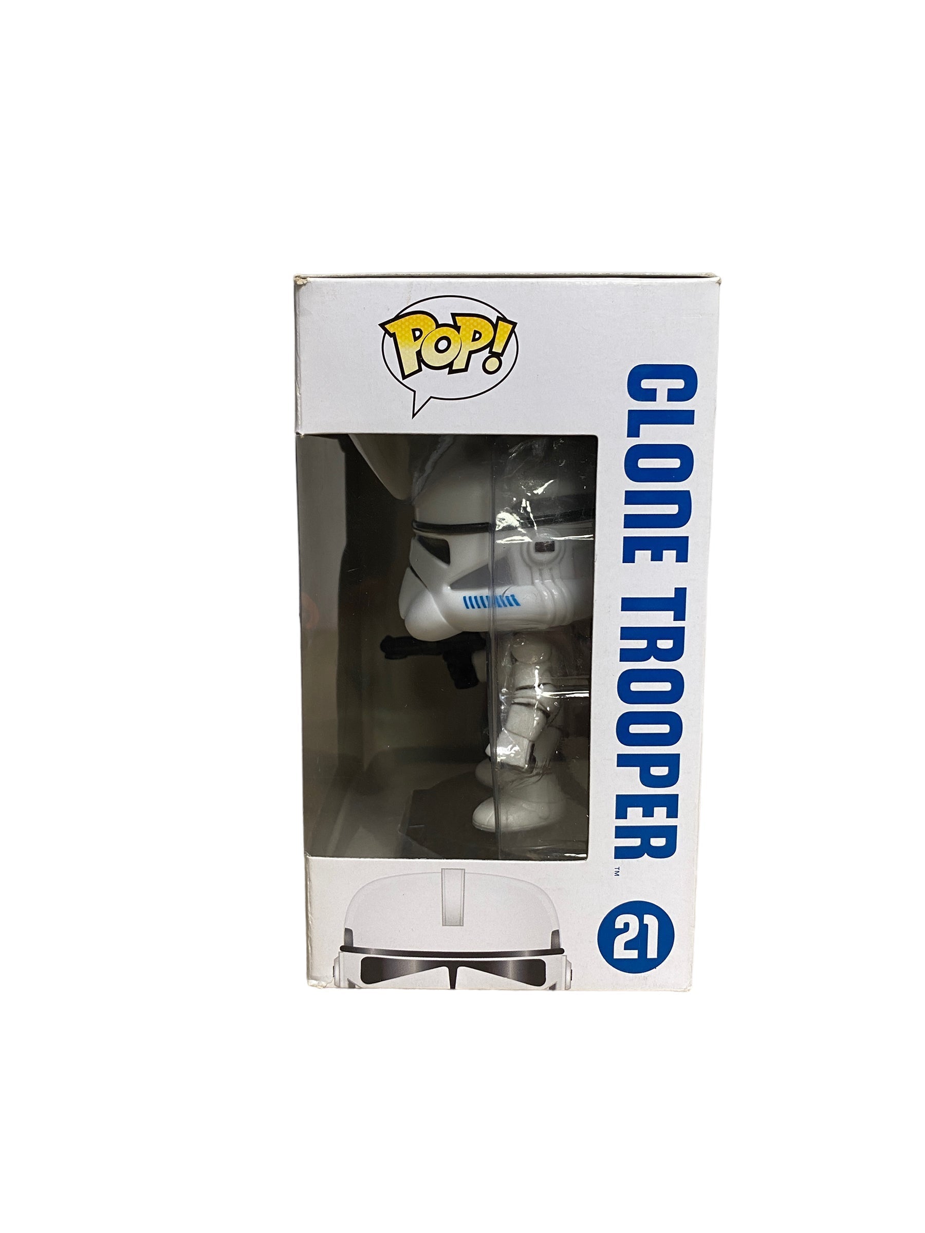 Clone Trooper #21 (Blue Box) Funko Pop! - Star Wars - 2012 Pop! -