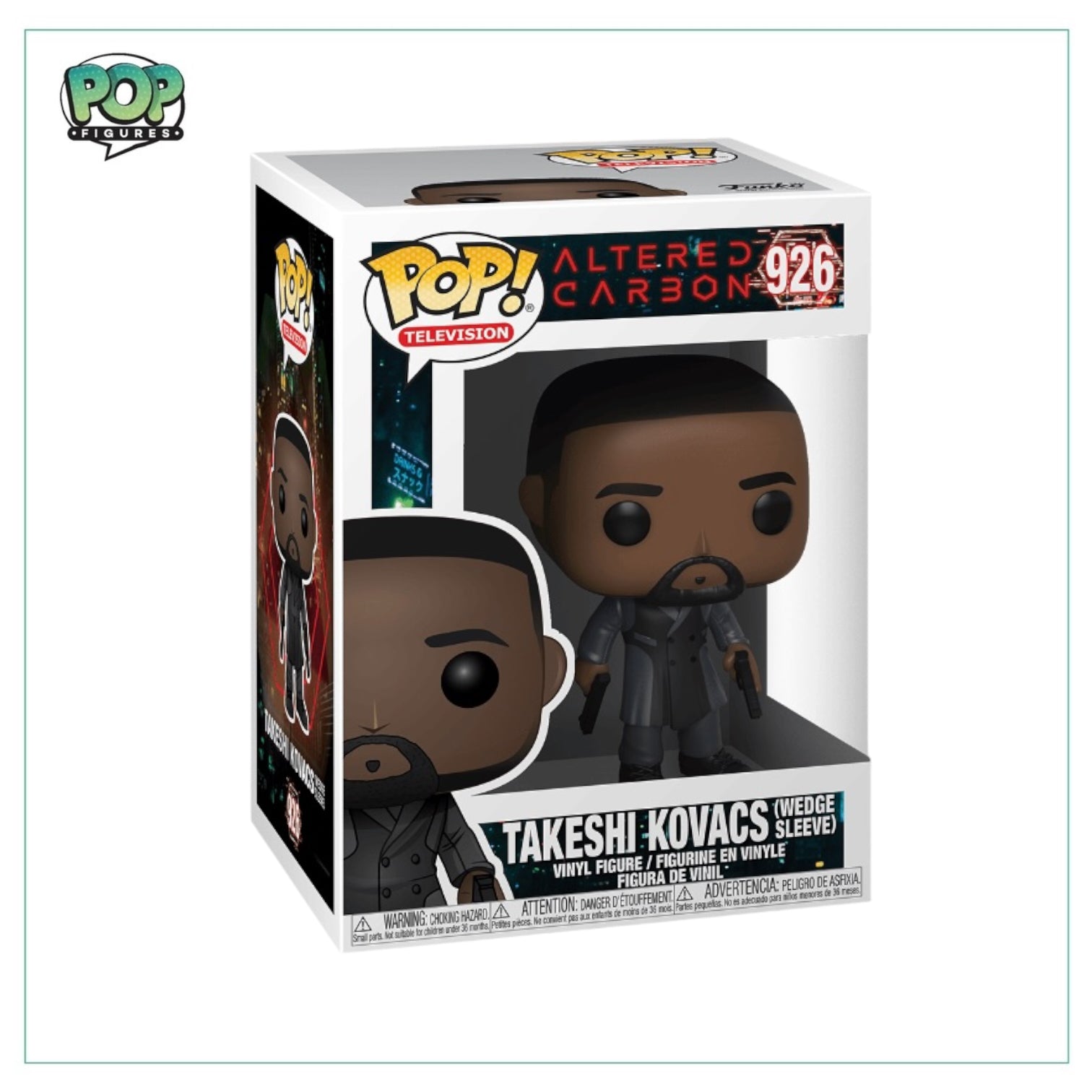 Takeshi Kovacs (wedge sleeve) #926 Funko Pop! -  Altered Carbon