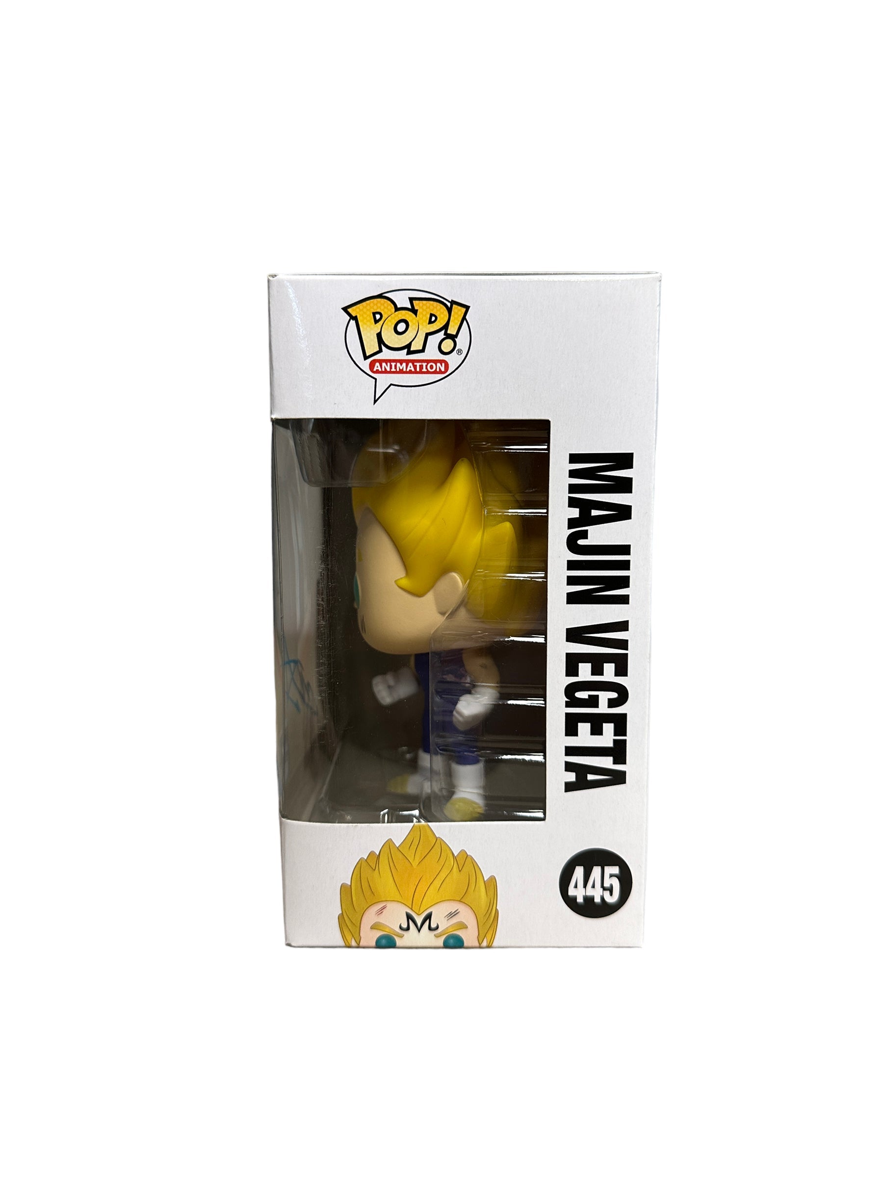 Christopher Sabat Signed Majin Vegeta #445 Funko Pop! - Dragon Ball Z -