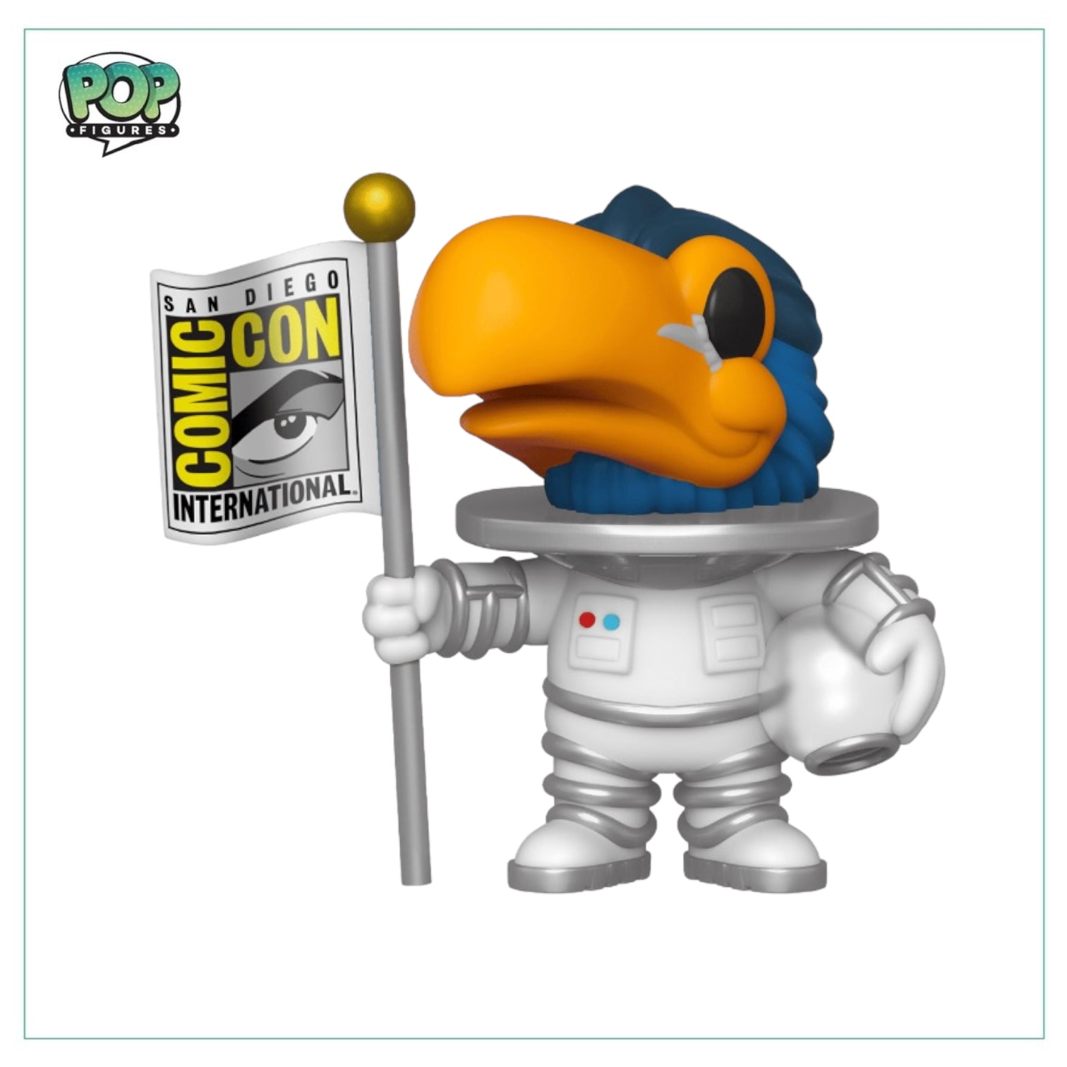 Toucan as Astronaut  #103 Funko Pop! - 2020 San Diego Comic Convention Exclusive - 2020 Pop -