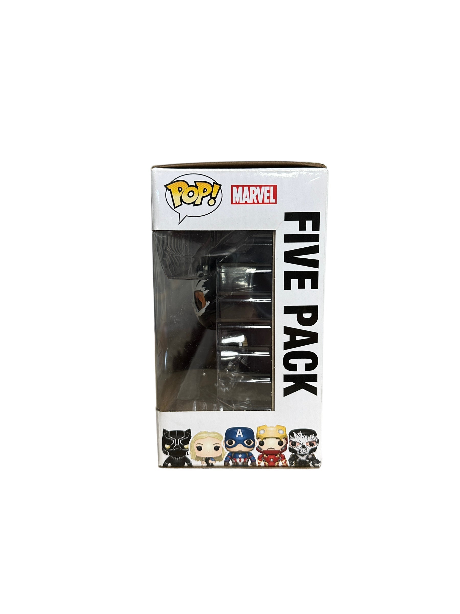 Captain America / Iron Man / Agent 13 / Black Panther / Crossbones 5 Pack Funko Pop! - Captain America Civil War - Disney Store Exclusive