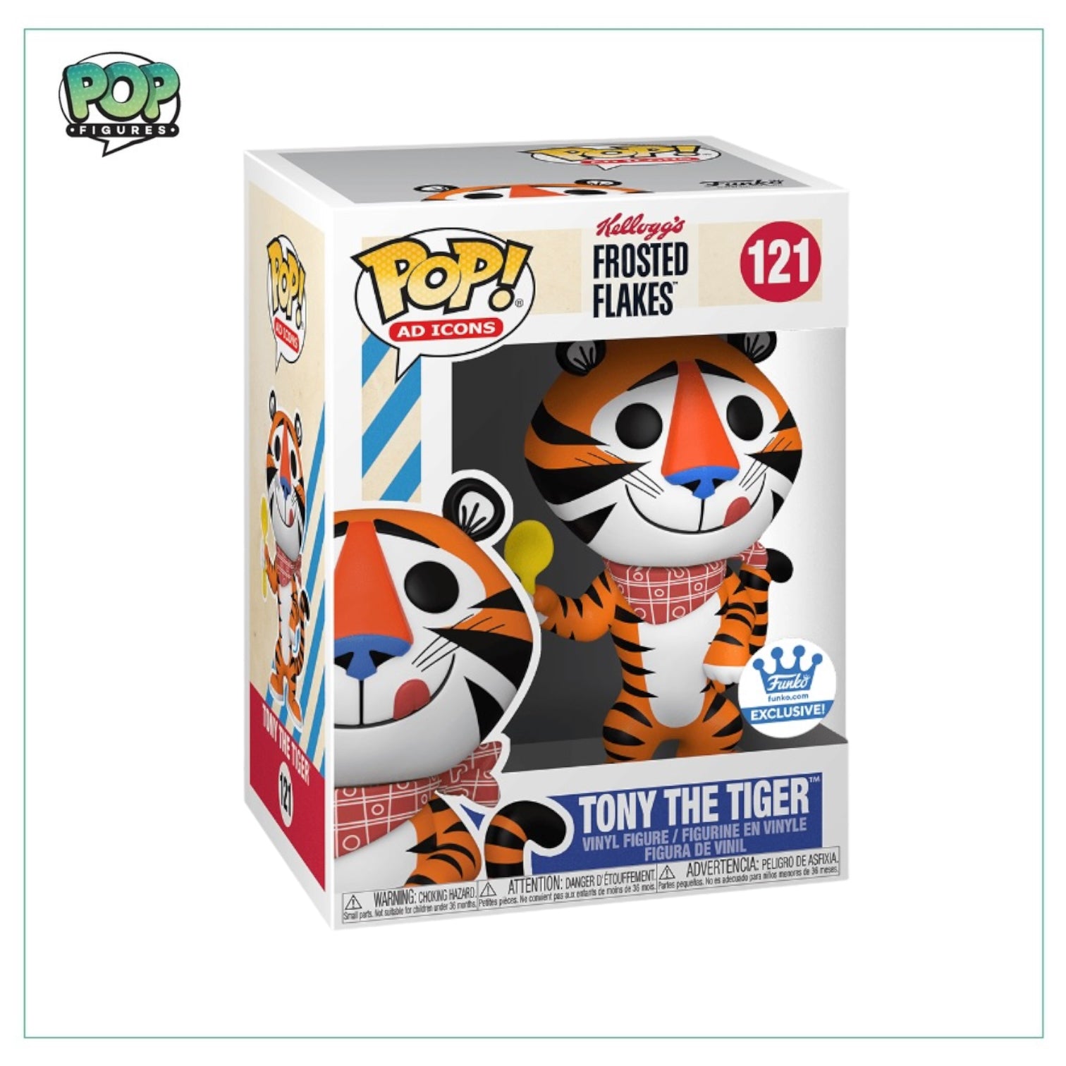 Tony the Tiger #121 Funko Pop! - Kellogg's Frosted Flakes - Funko Shop Exclusive