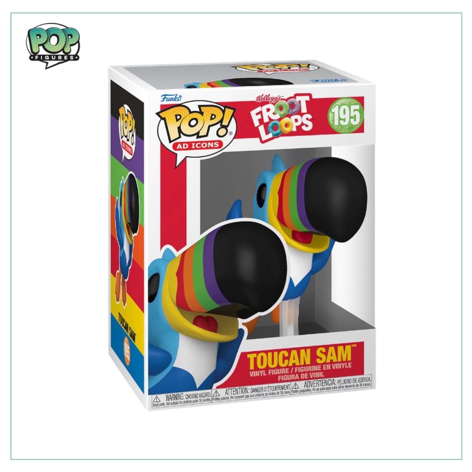 Toucan Sam #195 Funko Pop! - Froot Loops