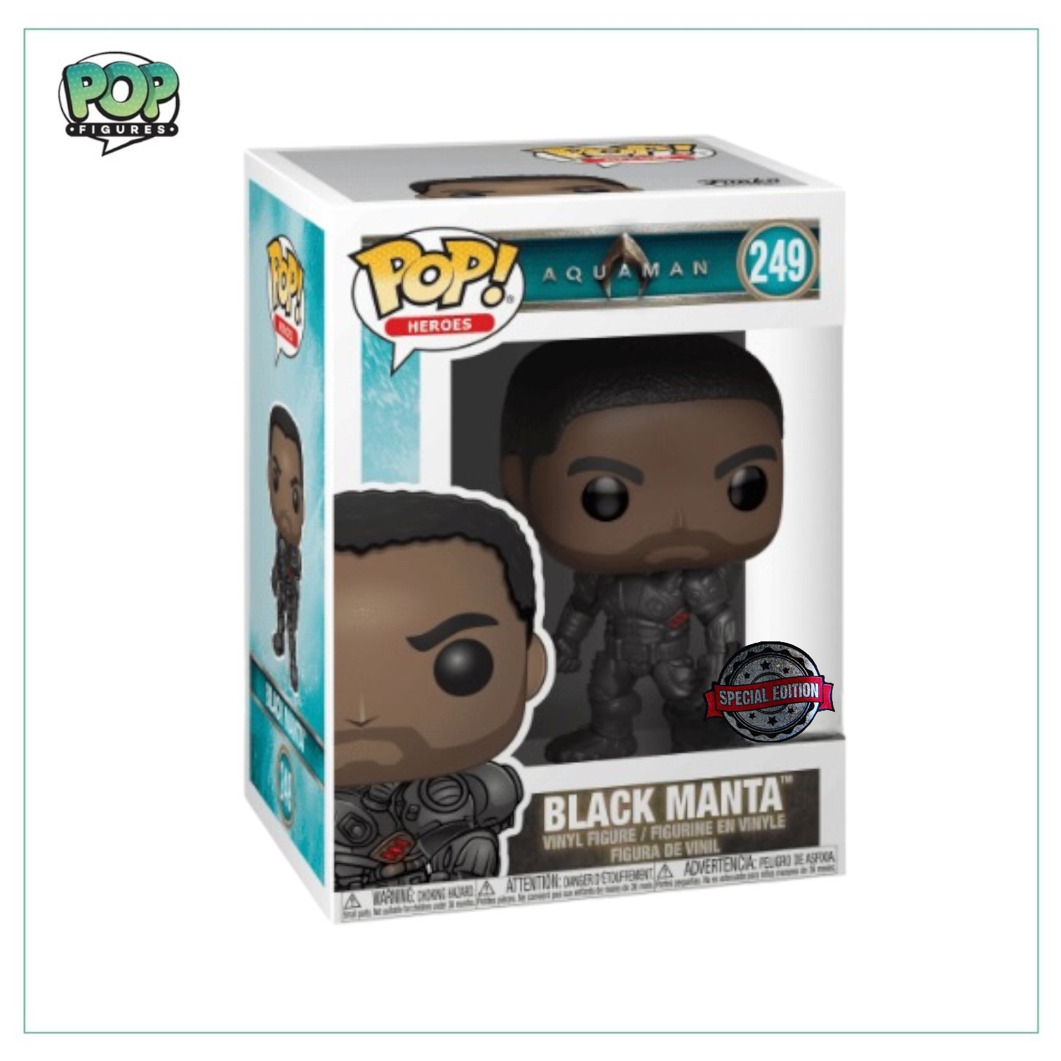 Black Manta #249 Funko Pop! Aquaman - Special Edition