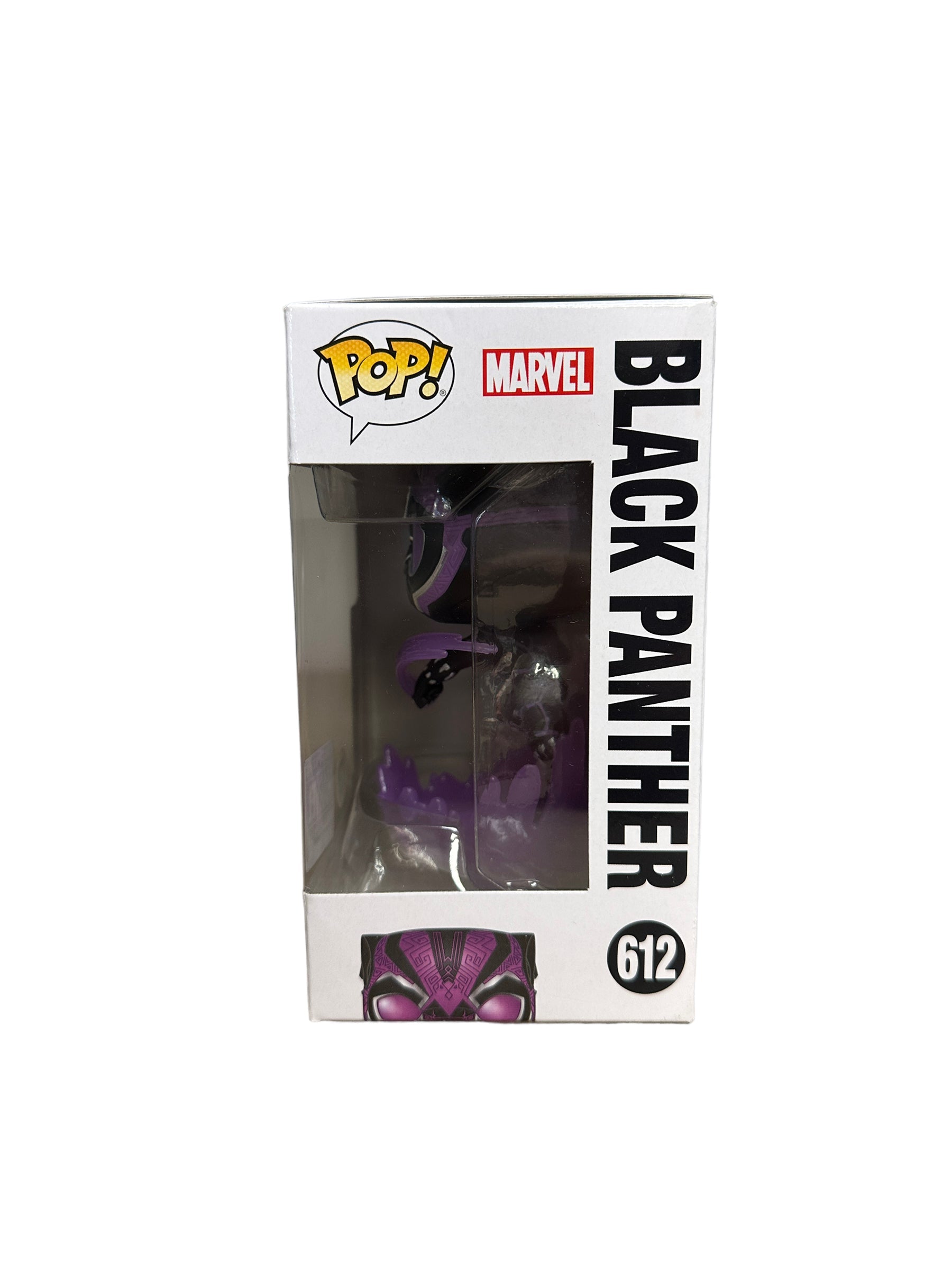 Black Panther #612 (Leaping / Glows in the Dark) Funko Pop! - Black Panther - Marvel Collector Corps Exclusive -