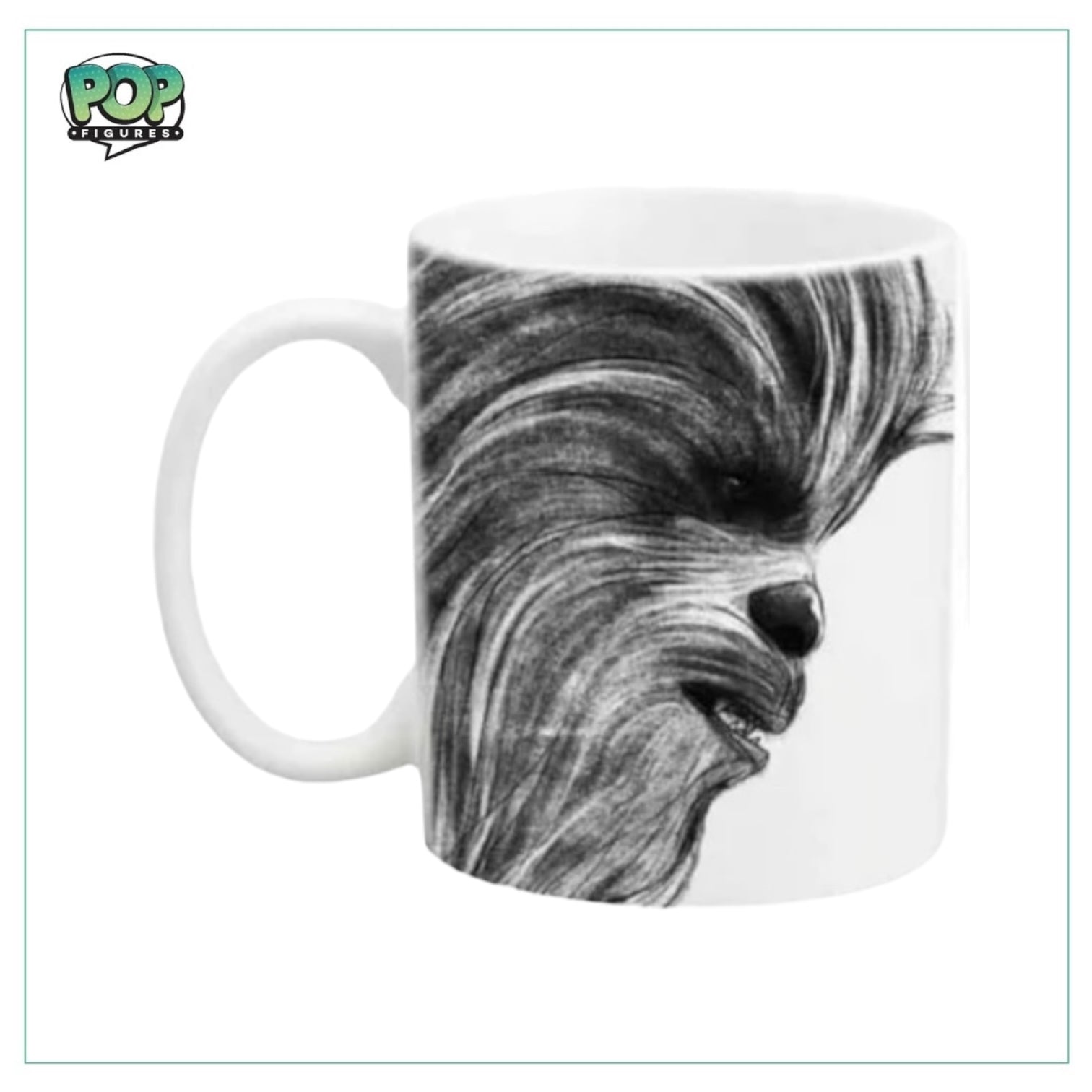 Chewbacca and Porg Funko Ceramic Mug - Star Wars