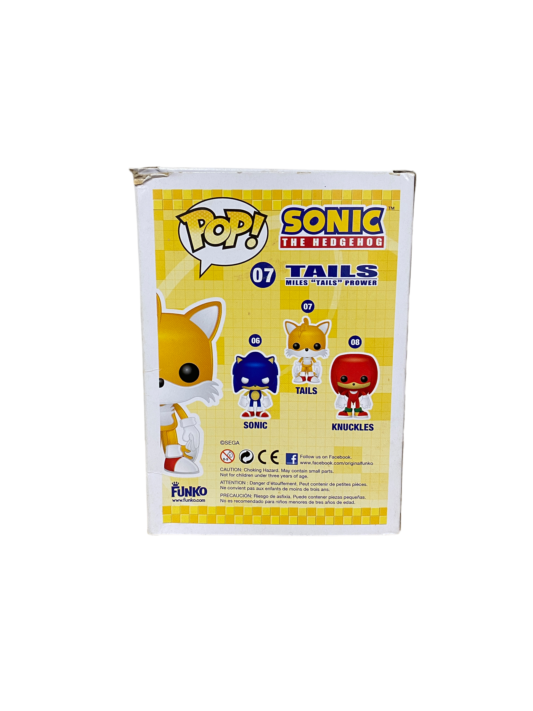 Tails #07 Funko Pop! - Sonic The Hedgehog - 2013 Pop! -