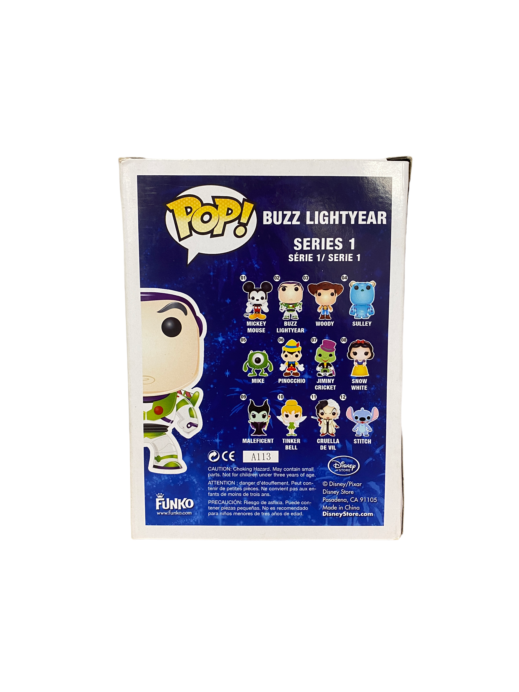 Buzz Lightyear #02 (Disney Store Logo) Funko Pop! - Disney Series 1 - 2011 Pop! -