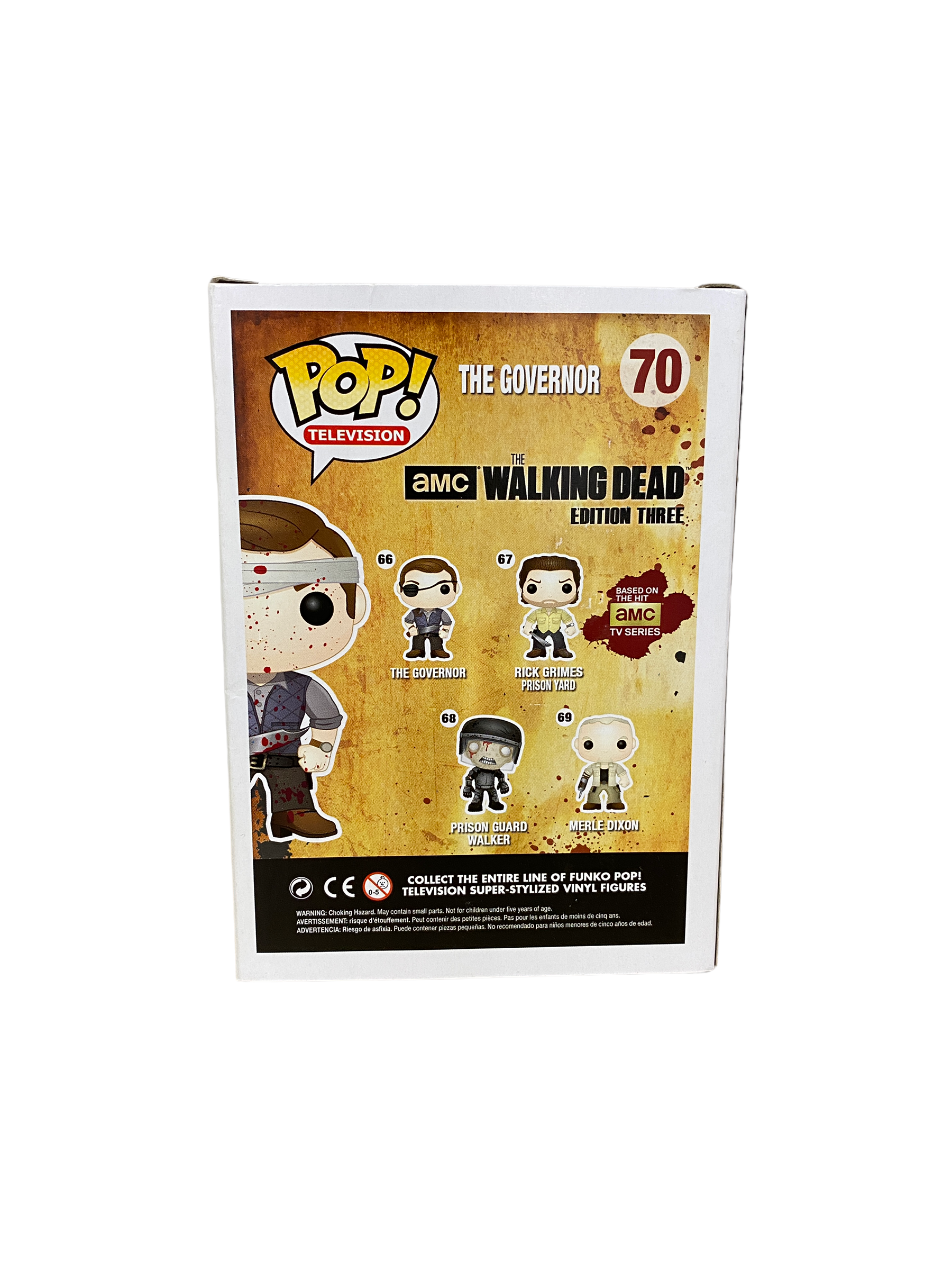 The Governor #70 (Bandage Bloody) Funko Pop! - The Walking Dead - PX Previews Exclusive -