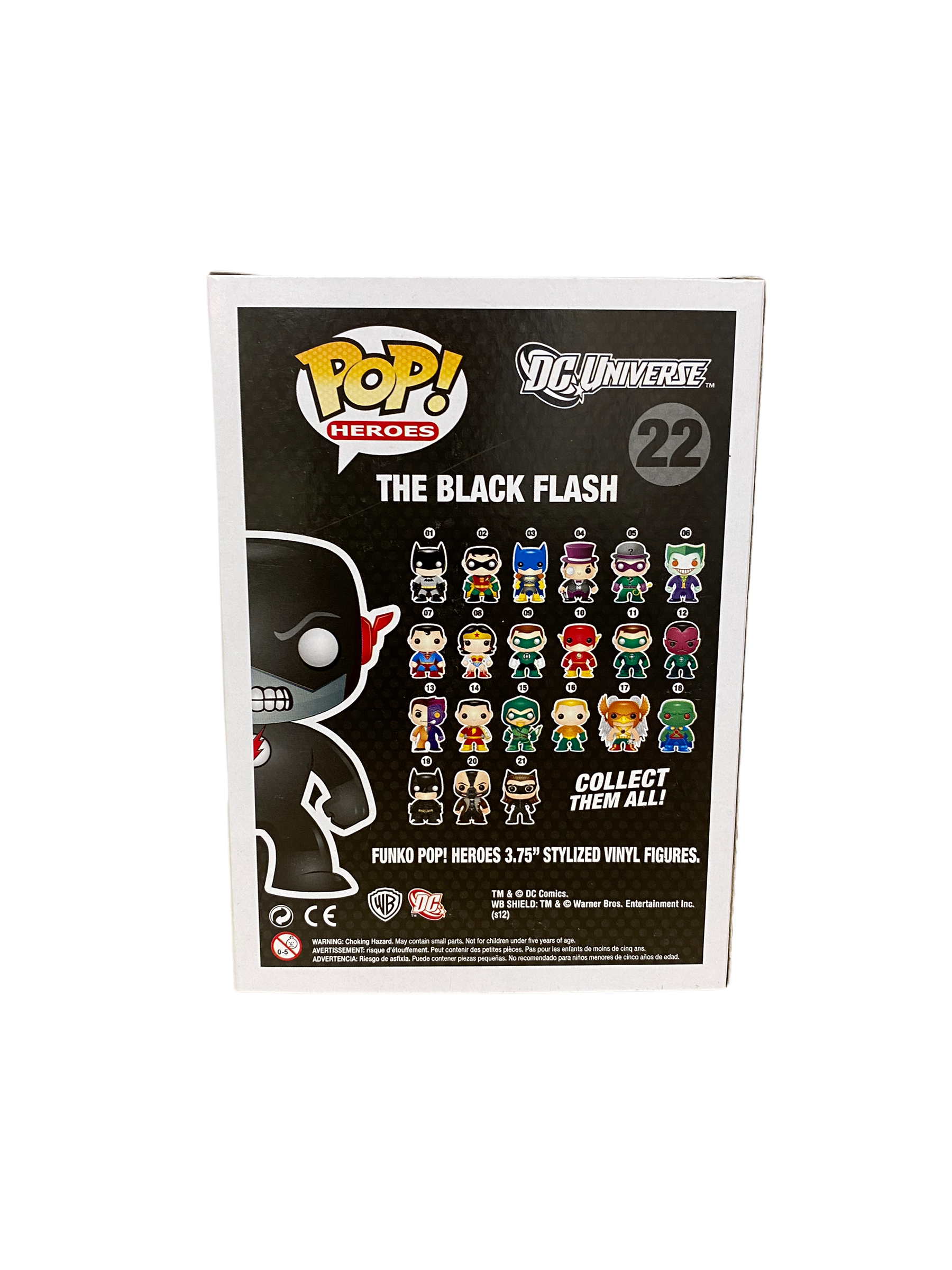 The Black Flash #22 Funko Pop! - DC Universe - 2012 Pop! - Fugitive Toys Exclusive -