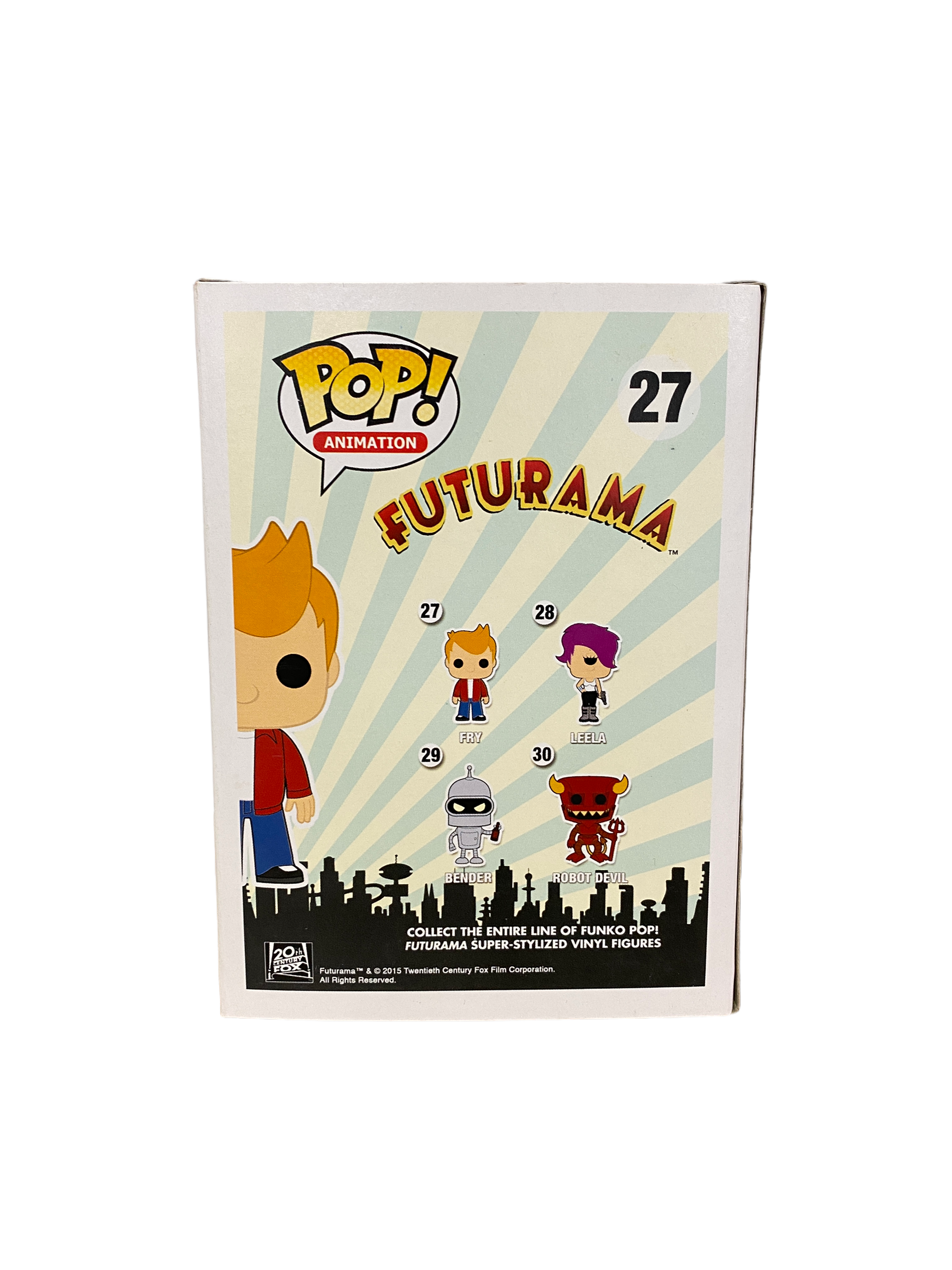 Fry #27 Funko Pop! - Futurama - 2015 Pop! -