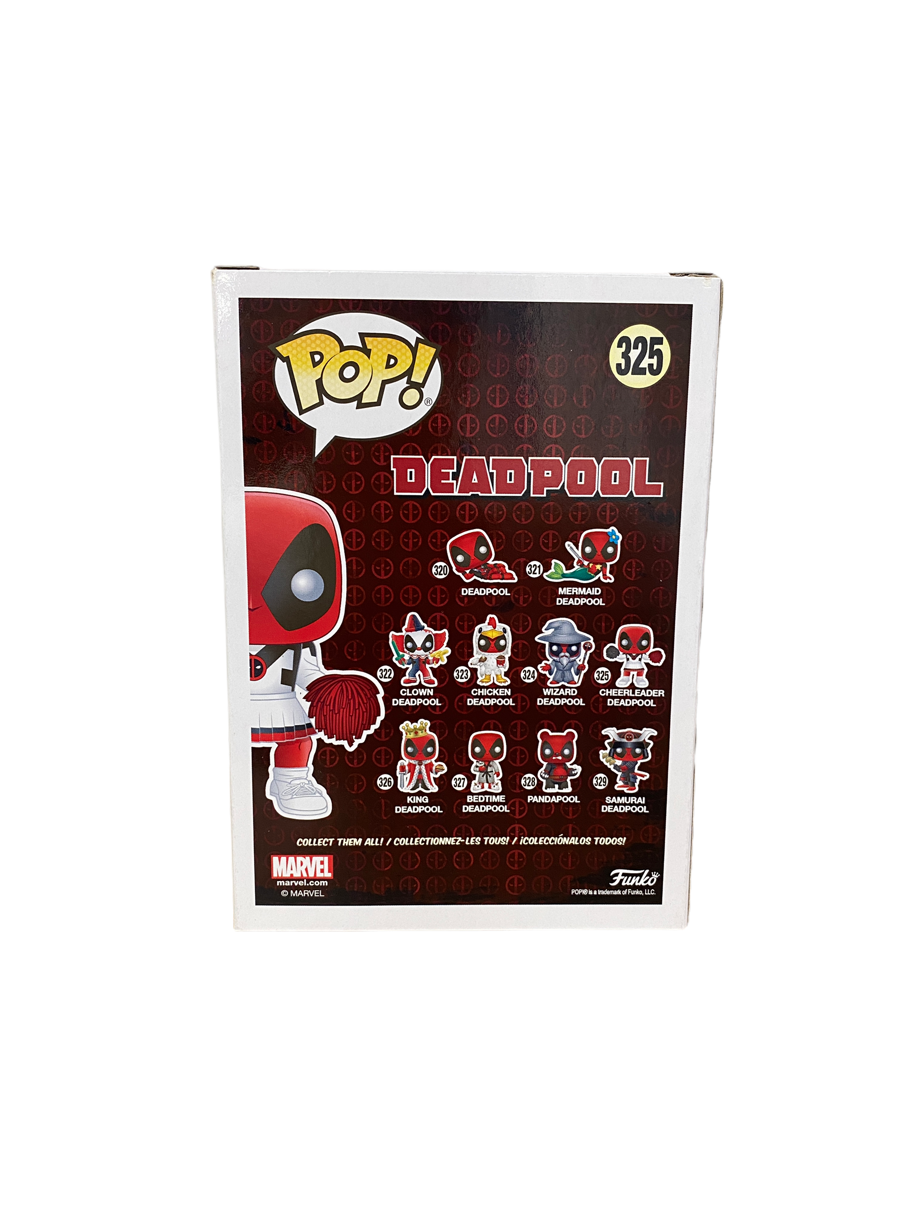 Cheerleader Deadpool #325 (Glitter) Funko Pop! - Deadpool - SDCC 2018 Exclusive