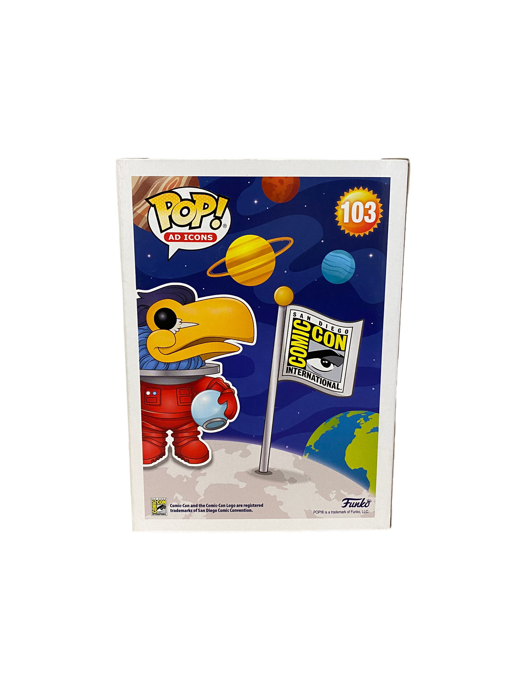 Toucan (Astronaut Red) #103 Funko Pop! - AD Icons: San Diego Comic Con - SDCC 2020 Museum Exclusive