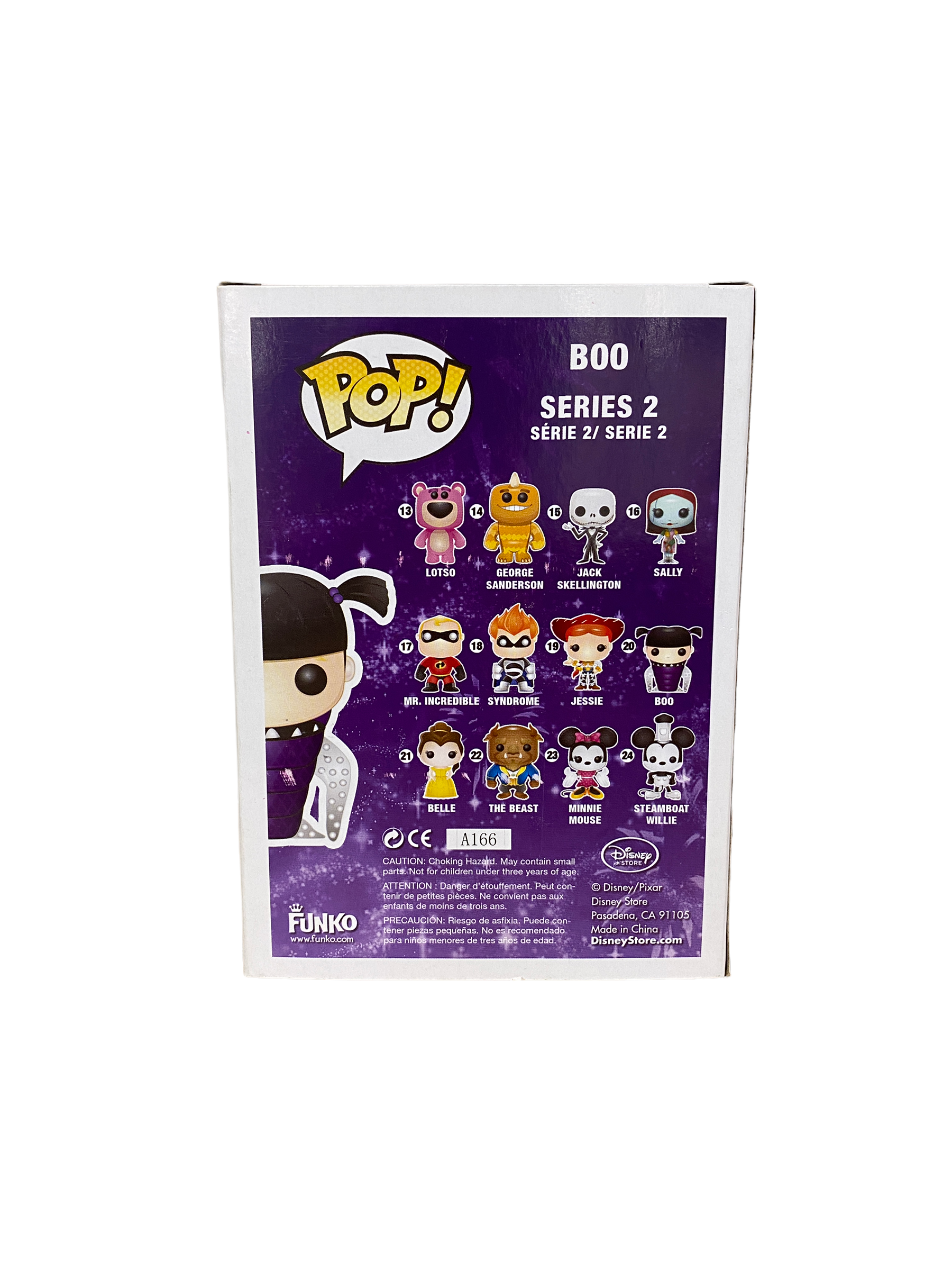 Boo #20 (Disney Store Logo) Funko Pop! - Disney Series 2 Monsters Inc - 2012 Pop! -