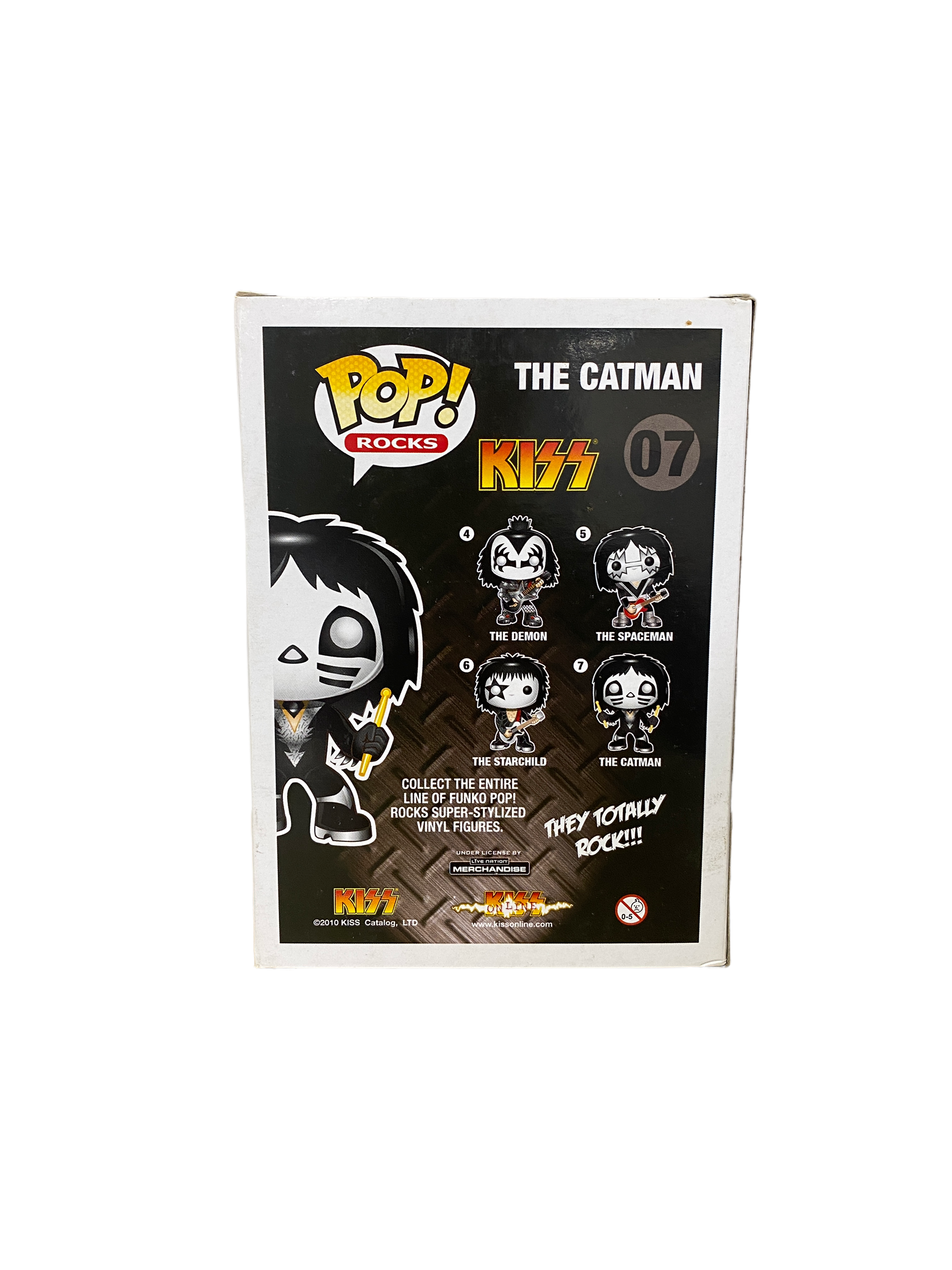 The Catman #07 Funko Pop! - Rocks - 2011 Pop! -